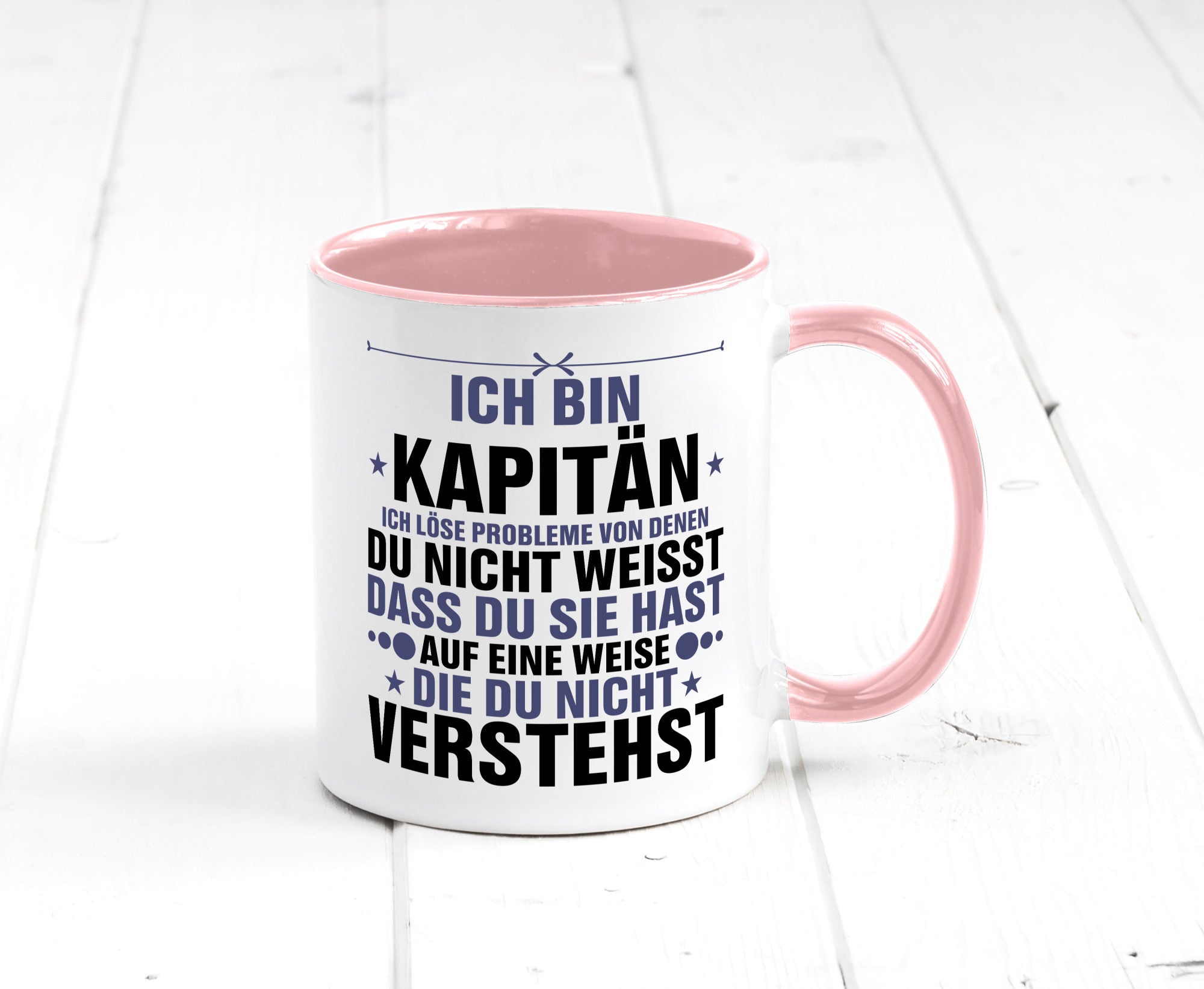 Löse Probleme: Kapitän | Schiffskapitän Schiff v2 Geschenk Humor Geschenkidee