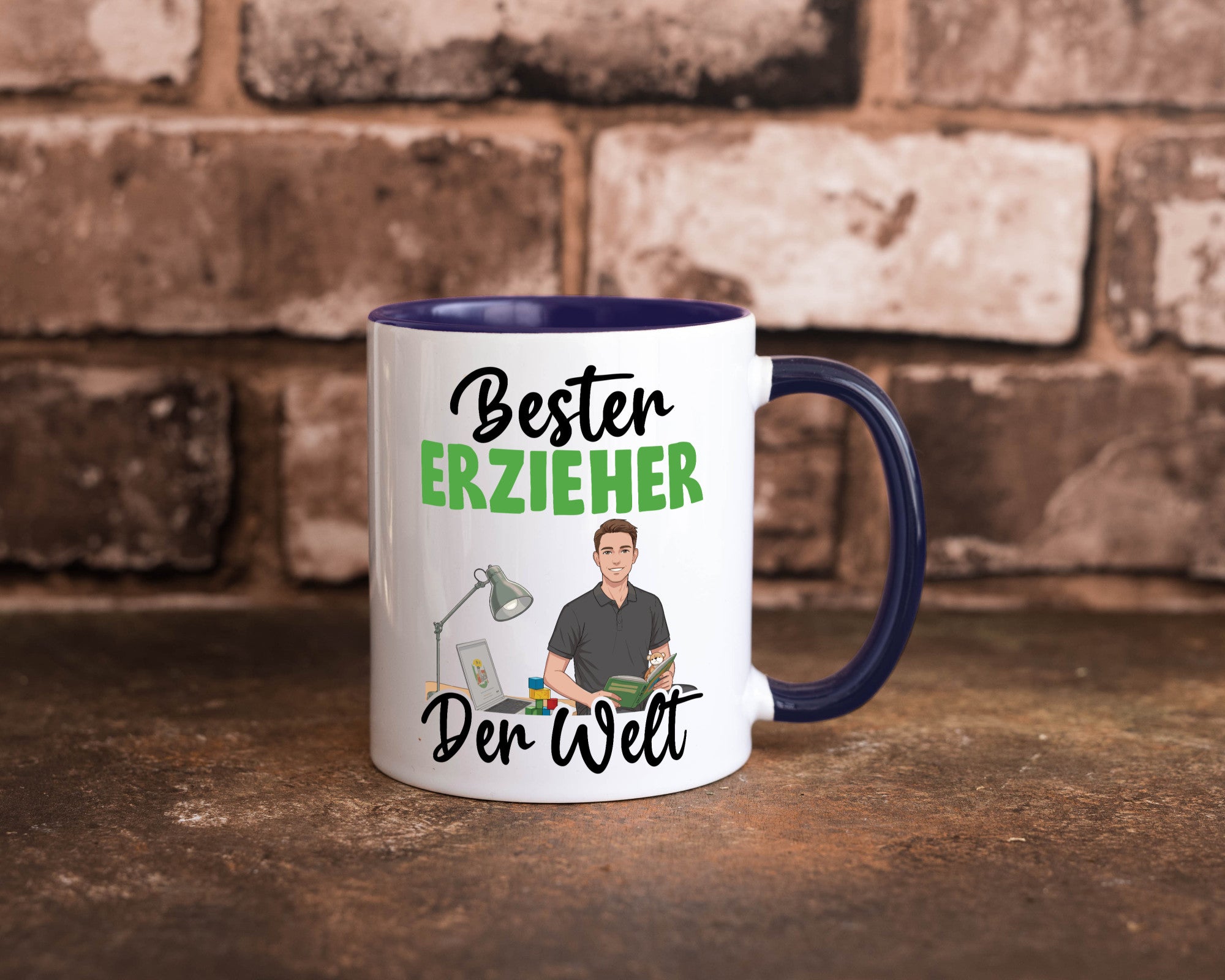 Bester Erzieher | Pädagoge Schule v2 Geschenk Humor Geschenkidee lustiger