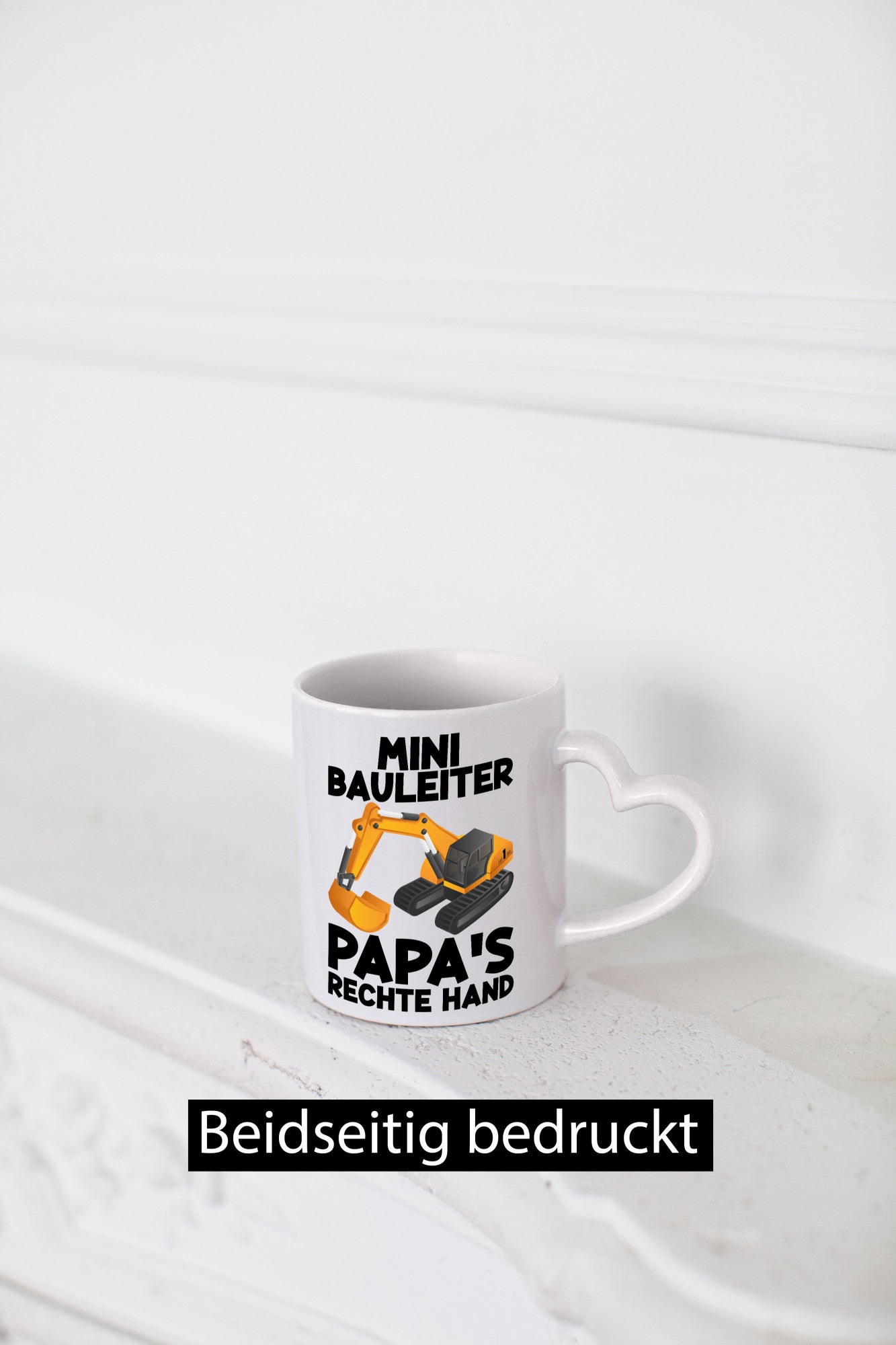 Mini Bauleiter | Kind Sohn Bagger Baustelle Junge Geschenkidee Familie Humor