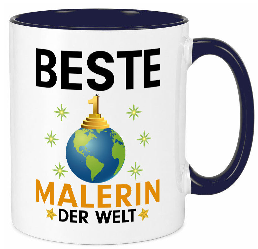Welt Bester Malerin | Malerinnen Geschenk Humor Geschenkidee lustiger Spruch