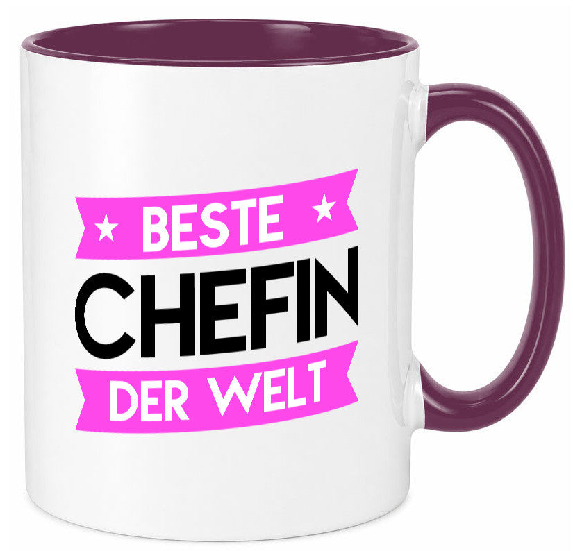 Beste Chefin | Führungskraft Vorgesetzte Humor Arbeit Kollegen Büro Tasse
