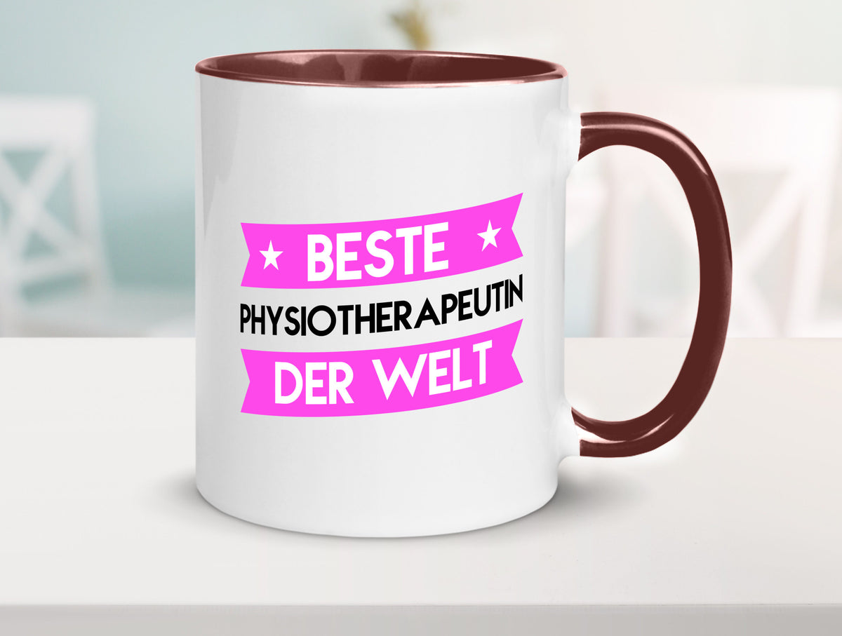 Beste Physiotherapeutin Humor Geschenkidee Tasse