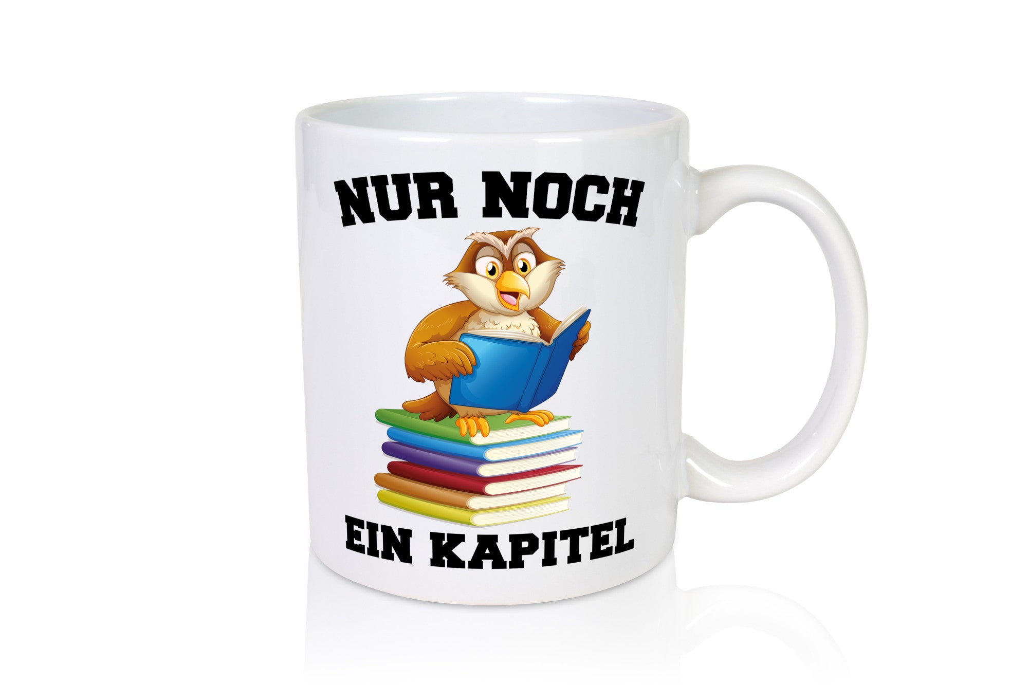 Nur noch ein Kapitel lustig Humor Geschenkidee Geschenk Tasse