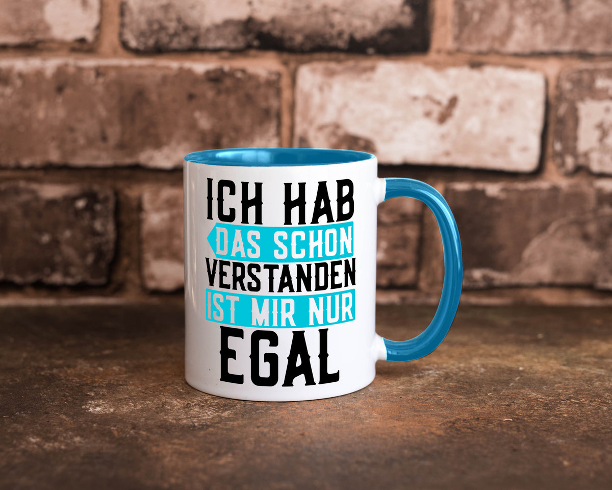 Ist mir egal | Protest Teenager Humor Spruch Büro lustig Arbeit Kollegen Tasse