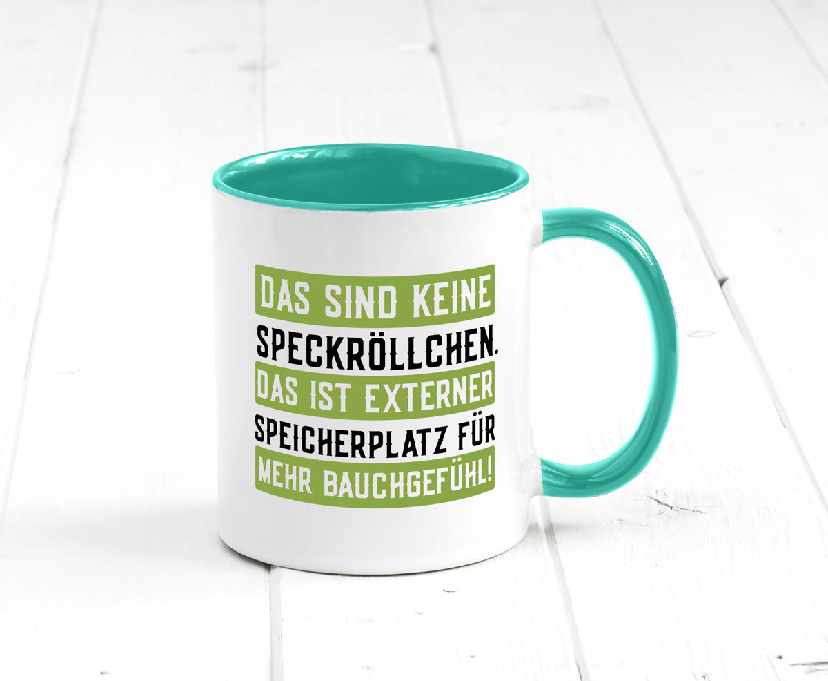 Keine Speckröllchen | Softwareentwickler PC Körperfülle Geschenkidee Humor Tasse