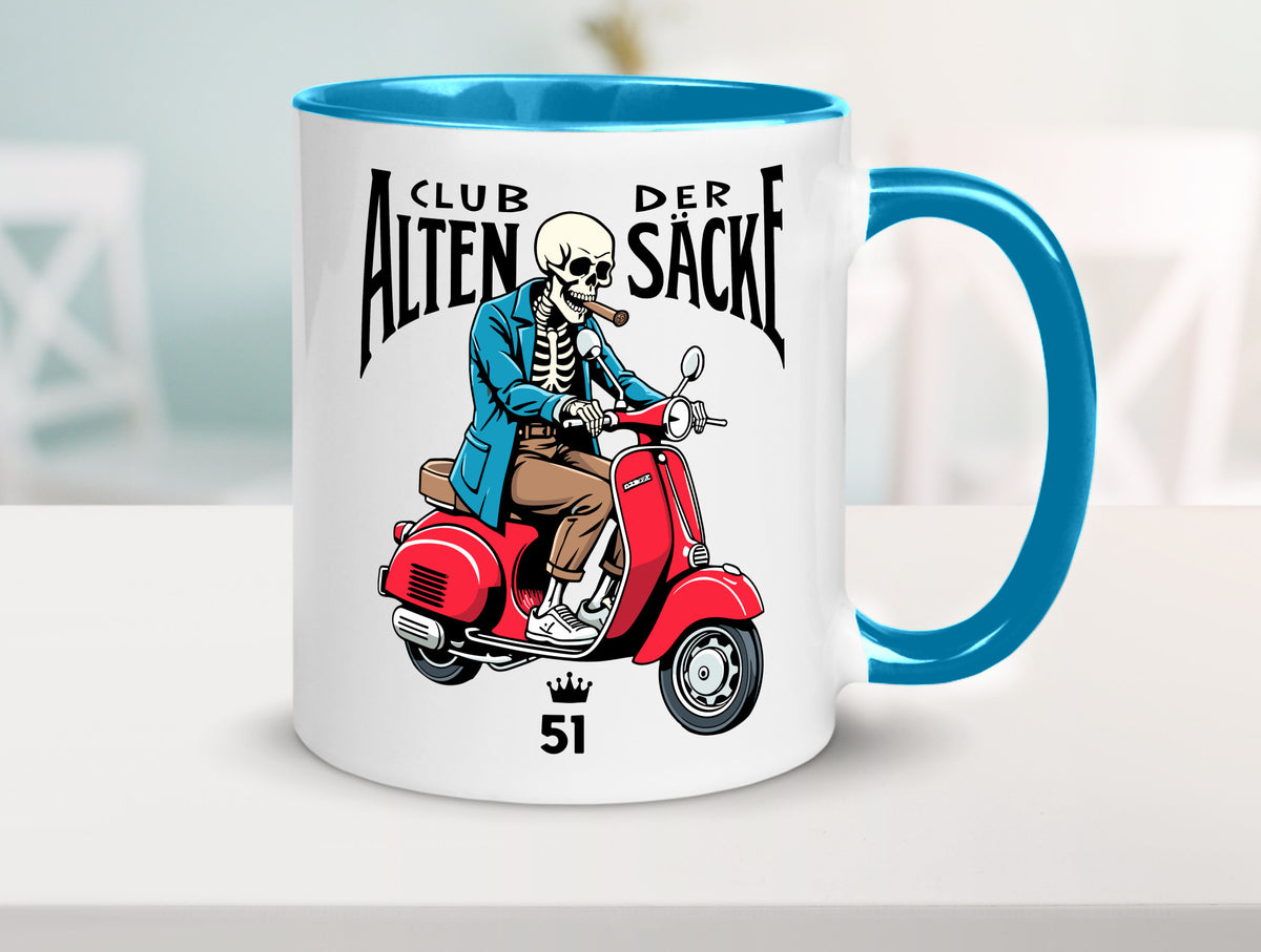 51. Geburtstag | 51 Jahre Club der alten Säcke Geschenk Geschenkidee lustiger Tasse