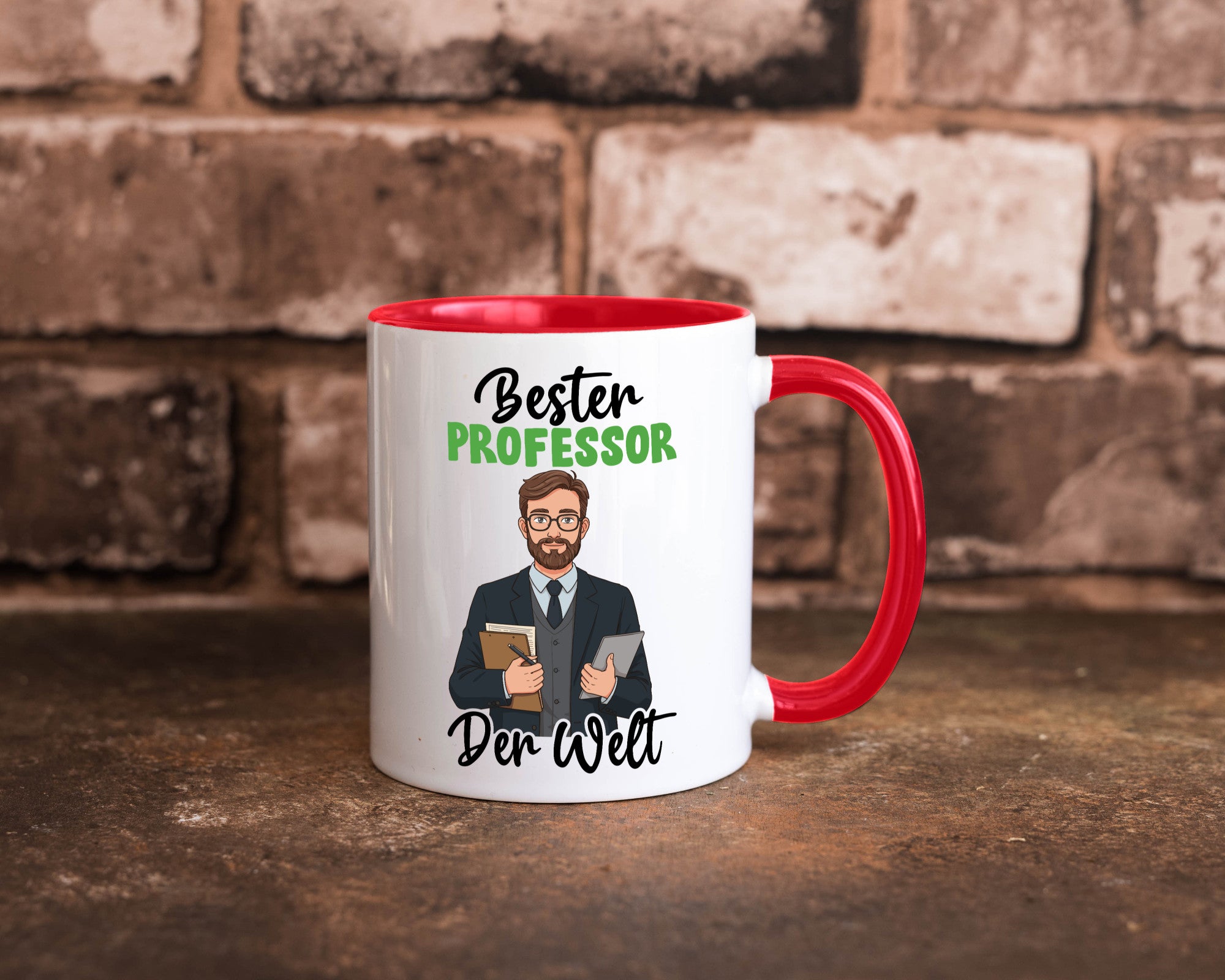 Bester Professor | Uni Universität v2 lustiger Spruch Geschenk Humor