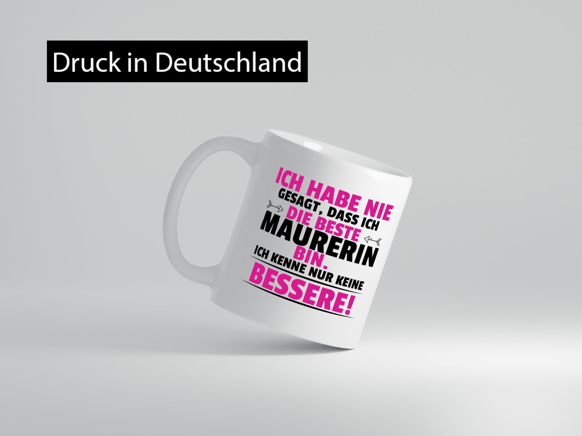 Die Beste Maurerin lustiger Spruch Geschenk Humor Geschenkidee Tasse