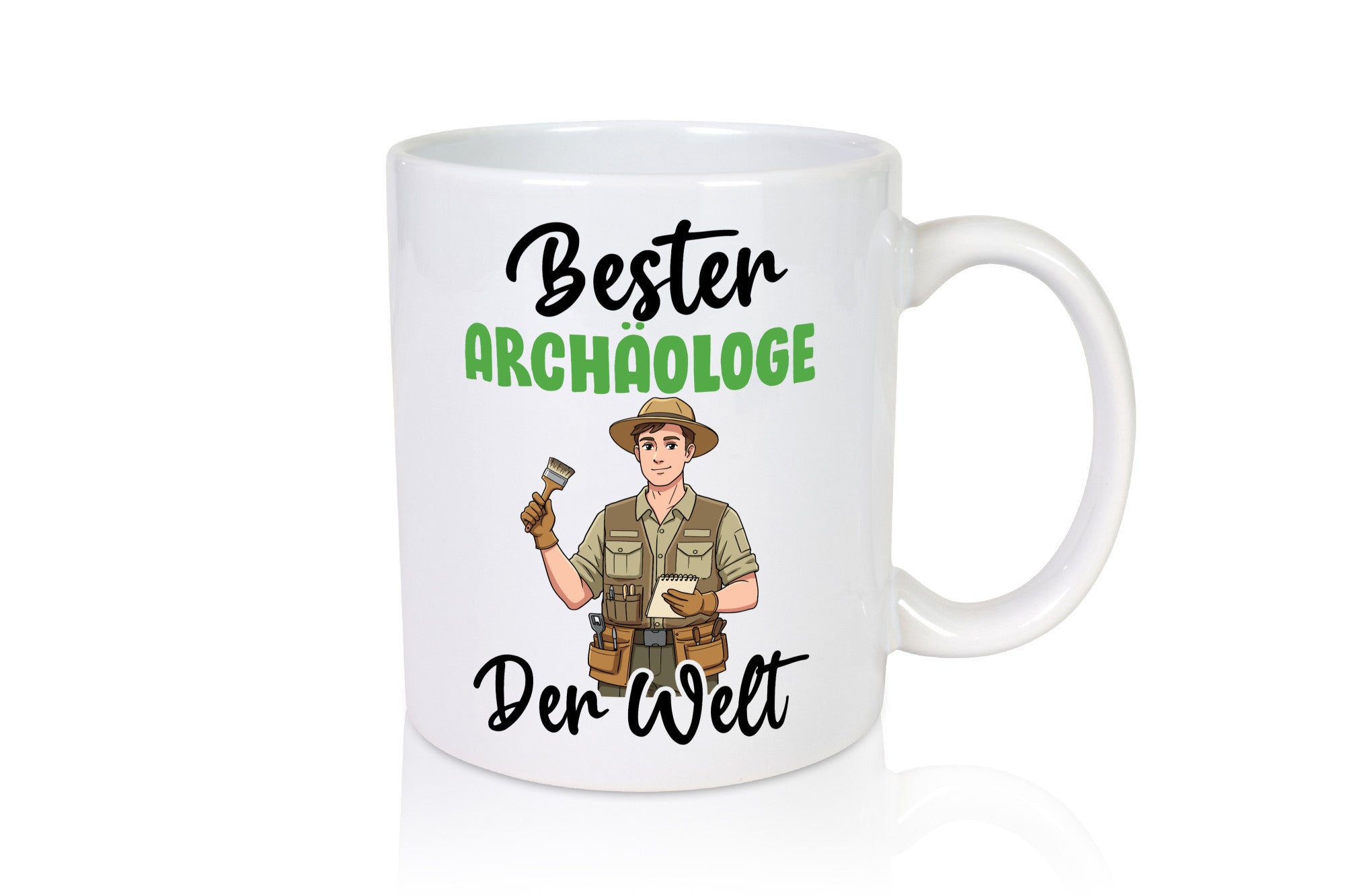Bester Archäologe | Archäologie Forscher v2 Humor Geschenkidee Tasse
