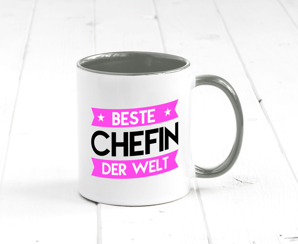 Beste Chefin | Führungskraft Vorgesetzte Humor Arbeit Kollegen Büro Tasse