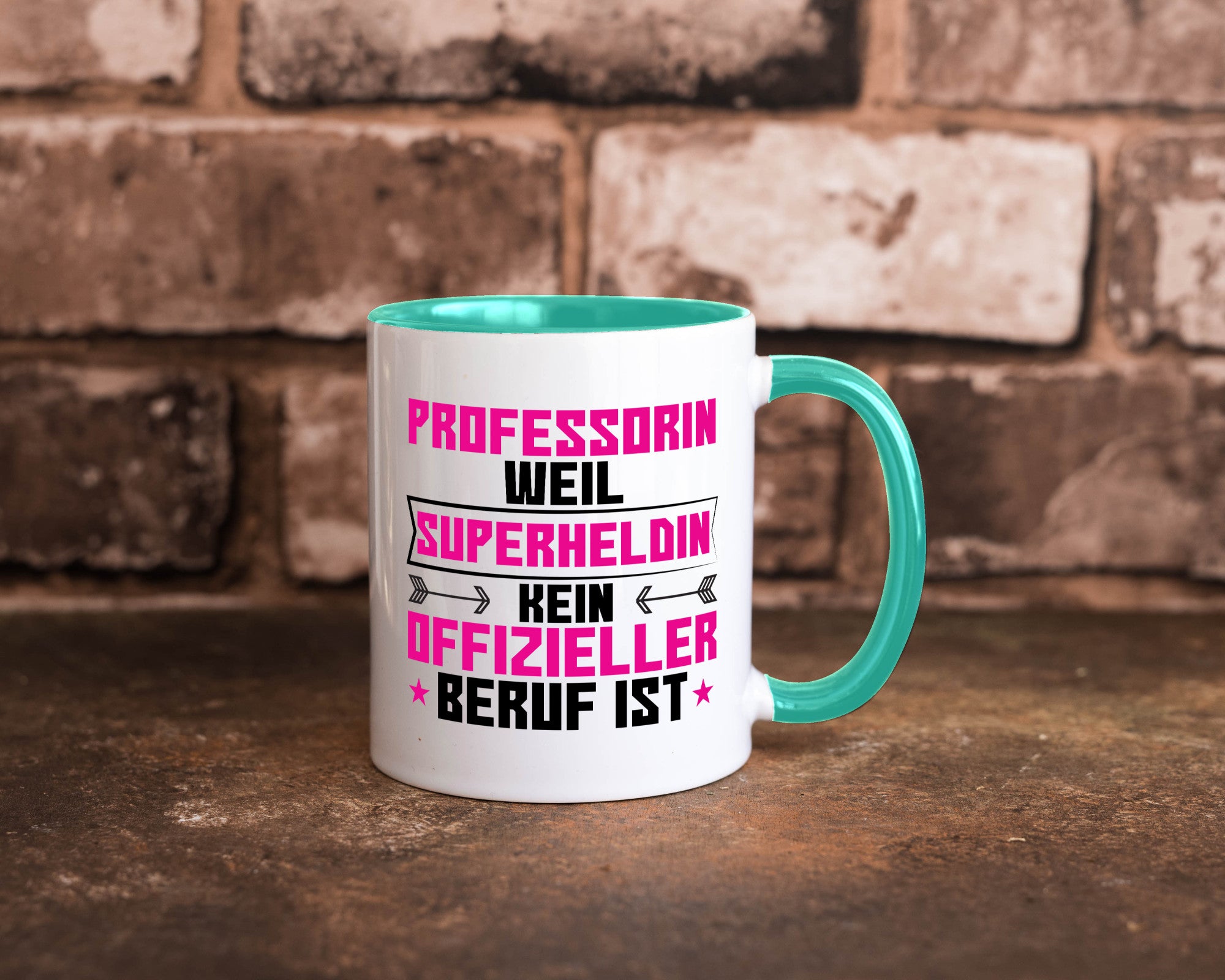 Superheldin Professorin | Uni Universität Geschenk Humor Geschenkidee lustiger