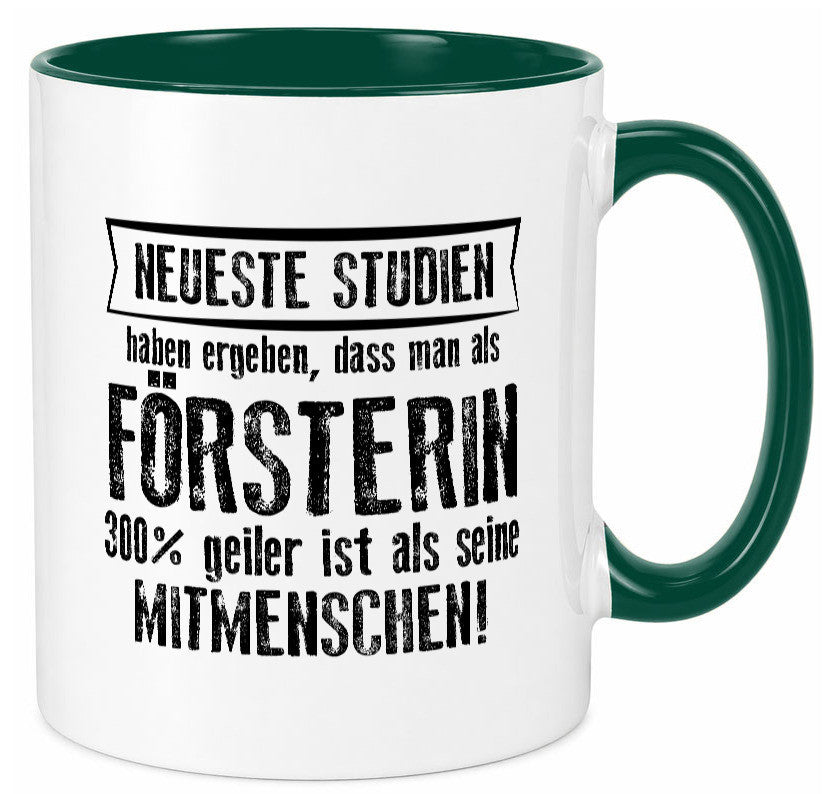Neuste Studien: Försterin | Forst Arbeit Geschenkidee Kollegen Büro Humor Tasse
