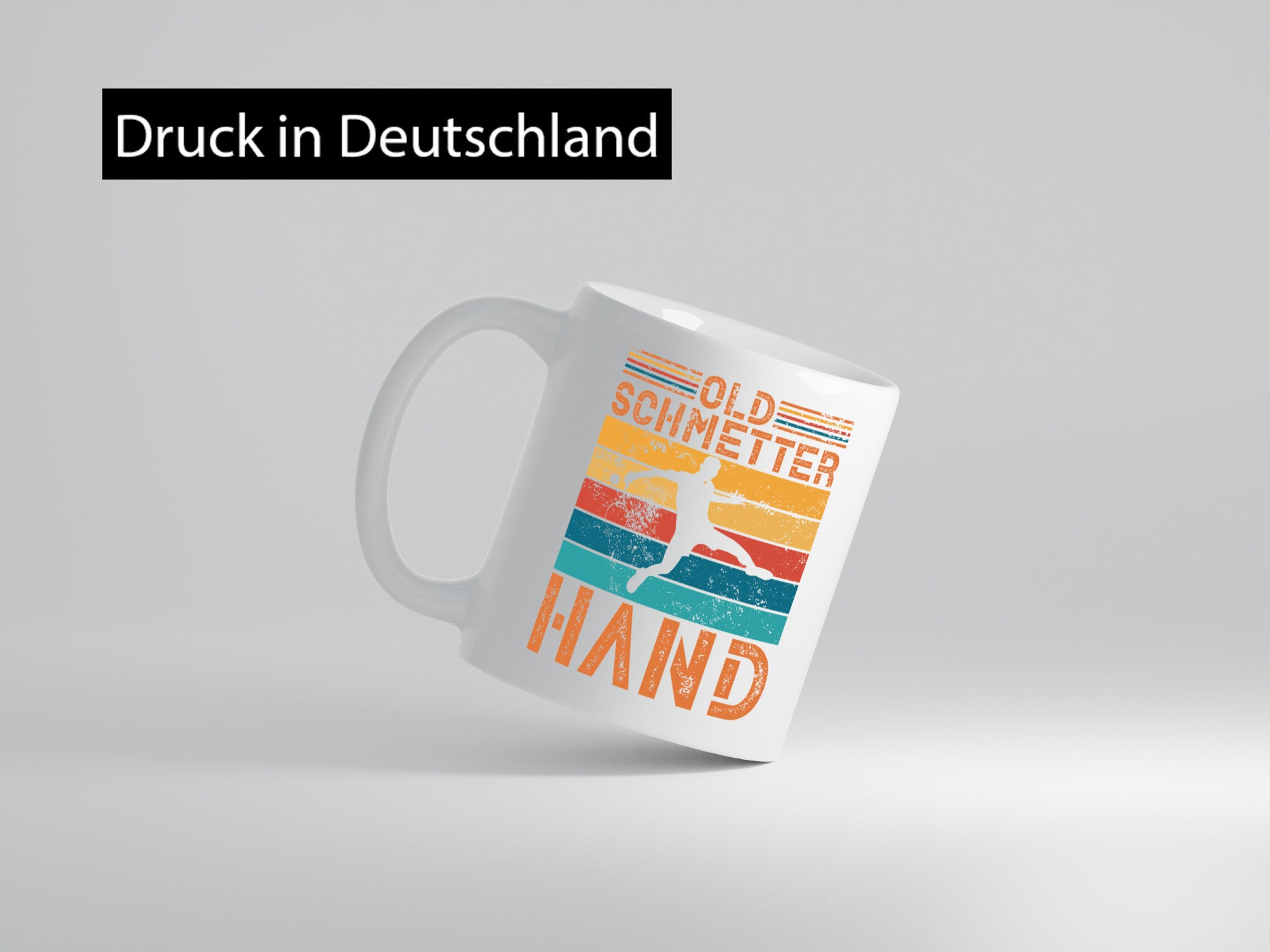 Old Schmetter Hand | Tennis Spieler Sport v2 Geschenkidee Humor Tasse