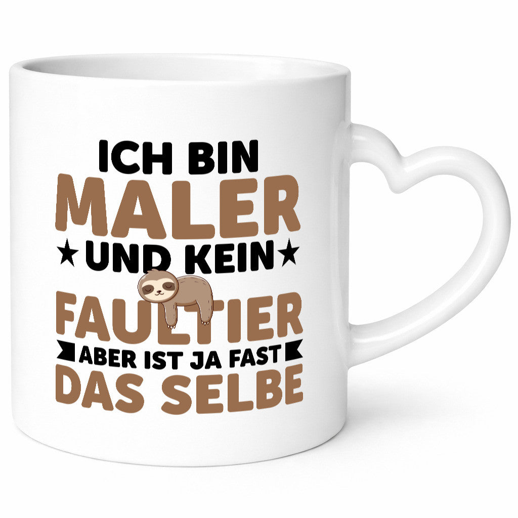 Ich bin kein Faultier: Maler | Malerei v2 lustiger Spruch Geschenk