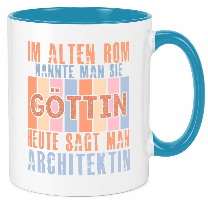 Heute sagt man: Architektin | Architektur Büro lustiger Spruch Geschenk Arbeit Tasse