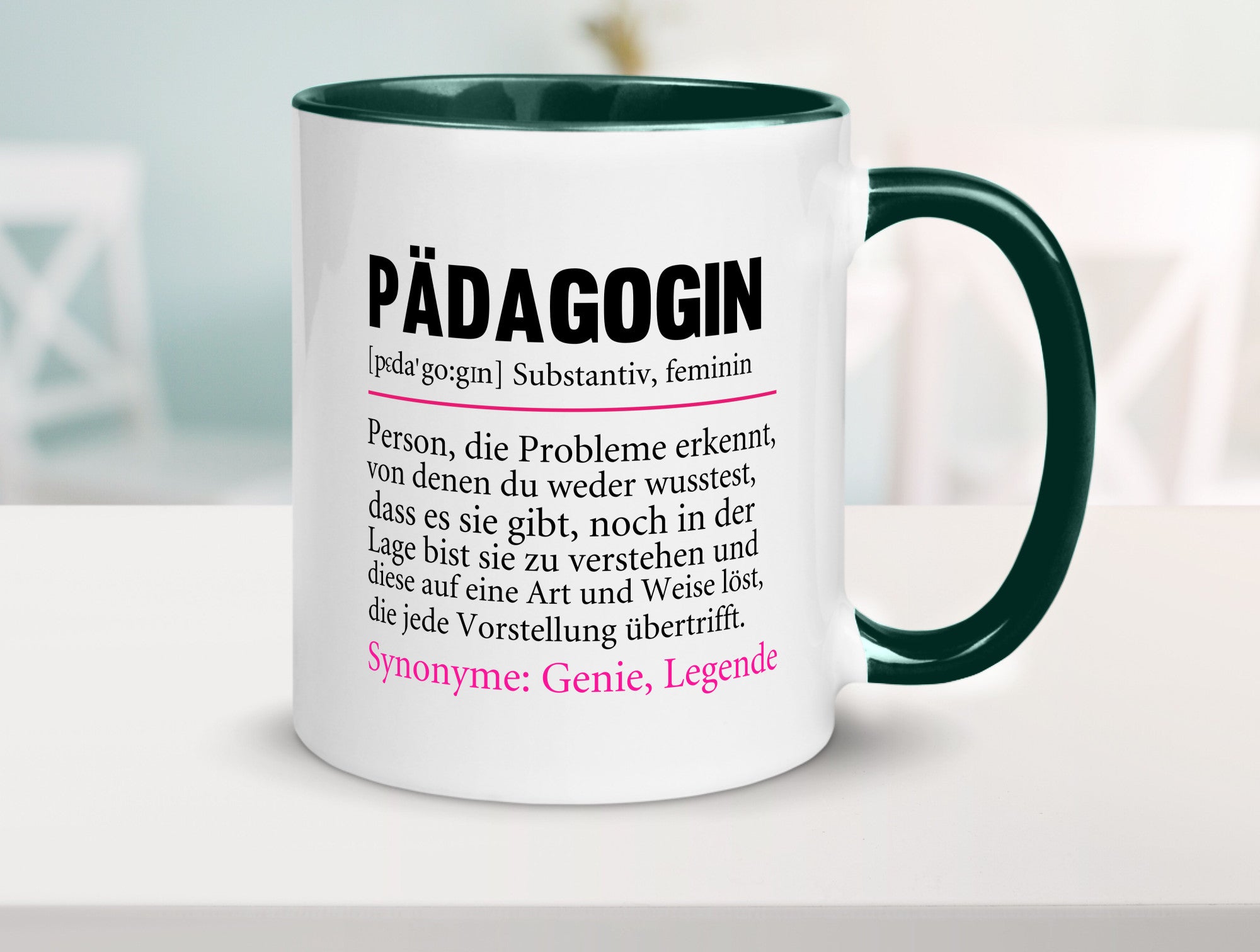 Pädagogin | Spruch lustig Humor Pädagogik v2 Geschenk Geschenkidee lustiger