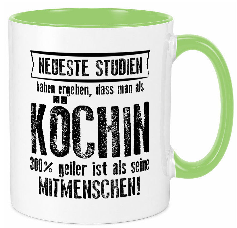 Neuste Studien: Köchin | Chefköchin Chefkoch Geschenk Arbeit Kollegen Büro Tasse