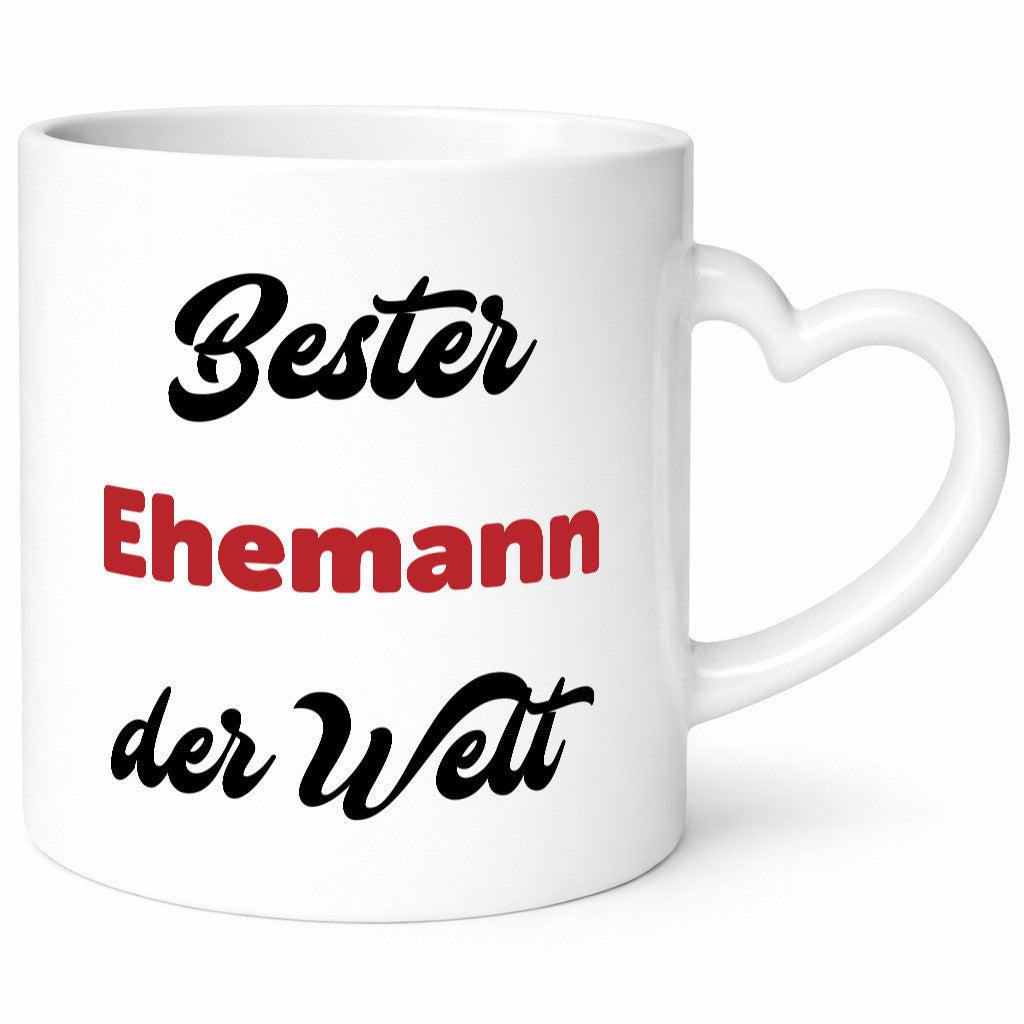Bester Ehemann der Welt | Ehepaar Geschenkidee Humor Tasse