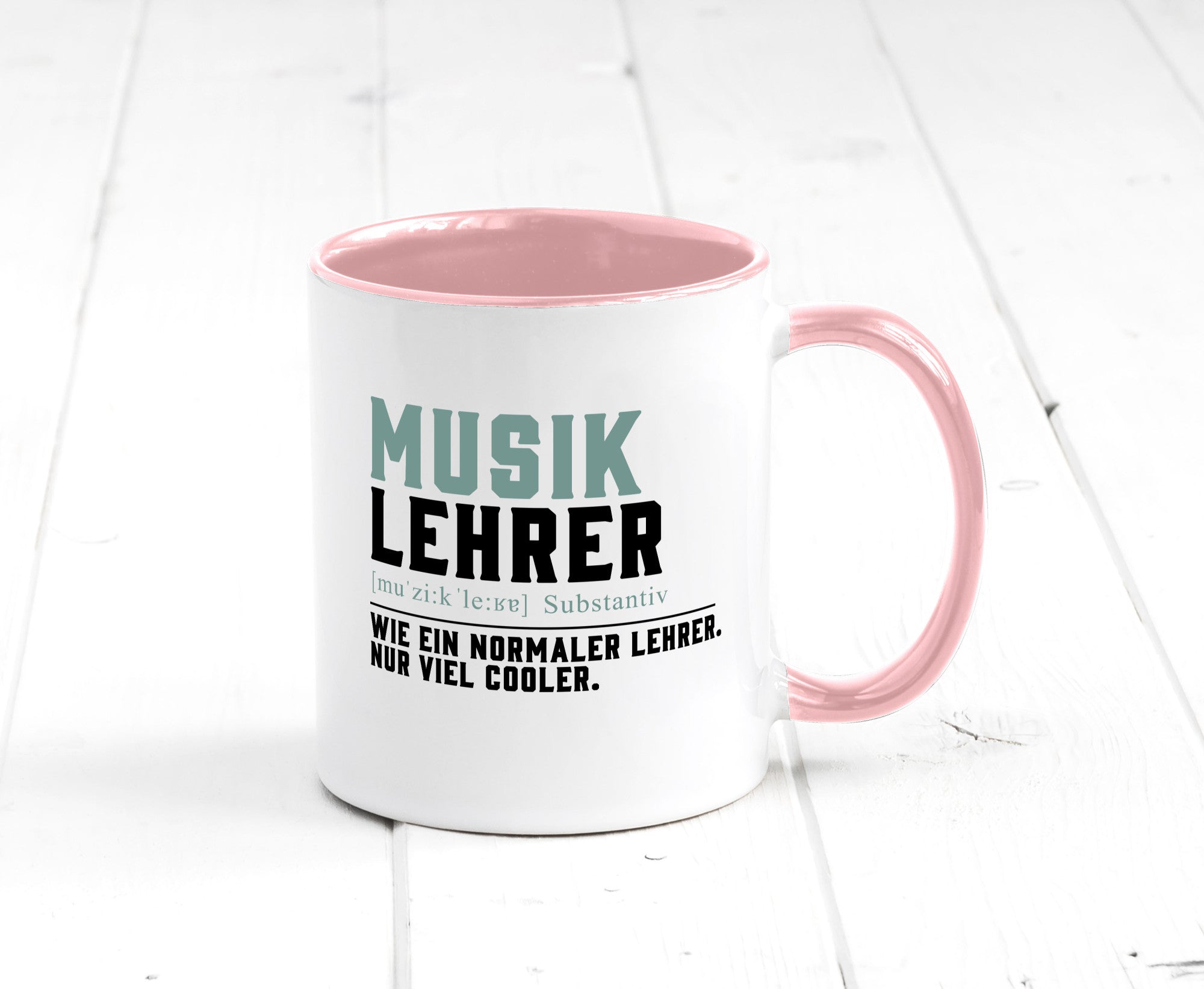 Musiklehrer | Lehrer Unterricht Lieblingslehrer Geschenkidee Humor Tasse