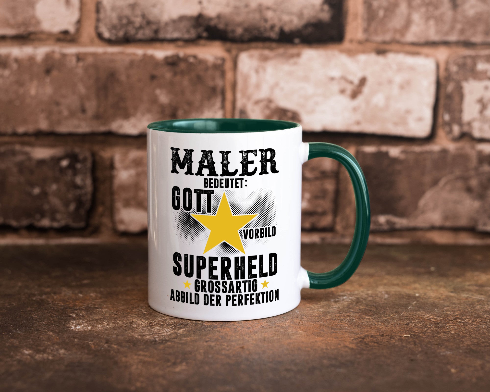 Bedeutung von Maler | Malerei Humor Geschenkidee Tasse