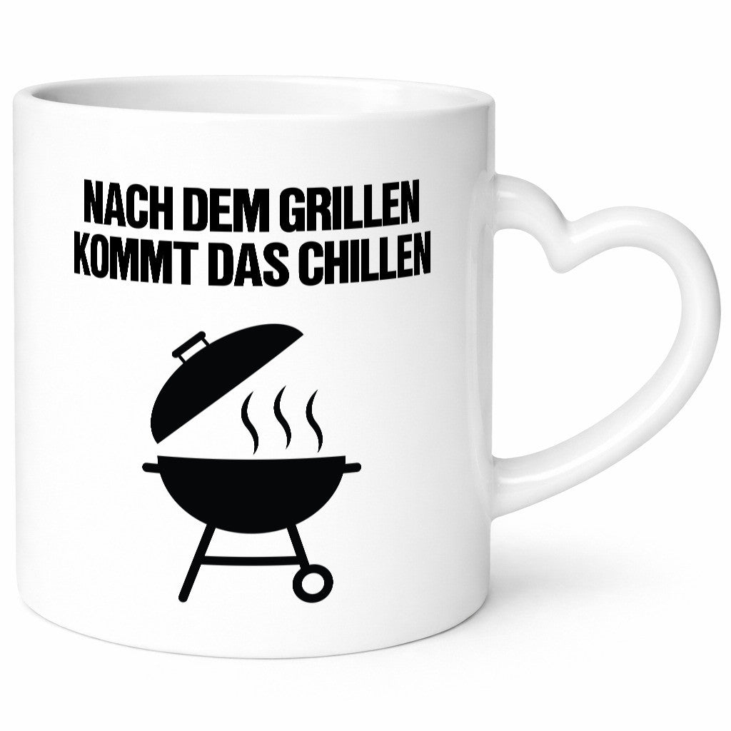 Nach dem Grillen kommt das Chillen | Grillmeister Party Geschenk Humor