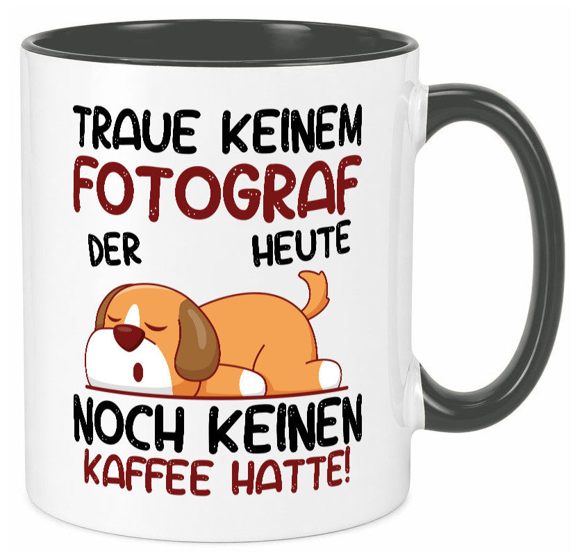 Traue keinem Fotograf | Fotografie Kamera lustiger Spruch Geschenk Humor