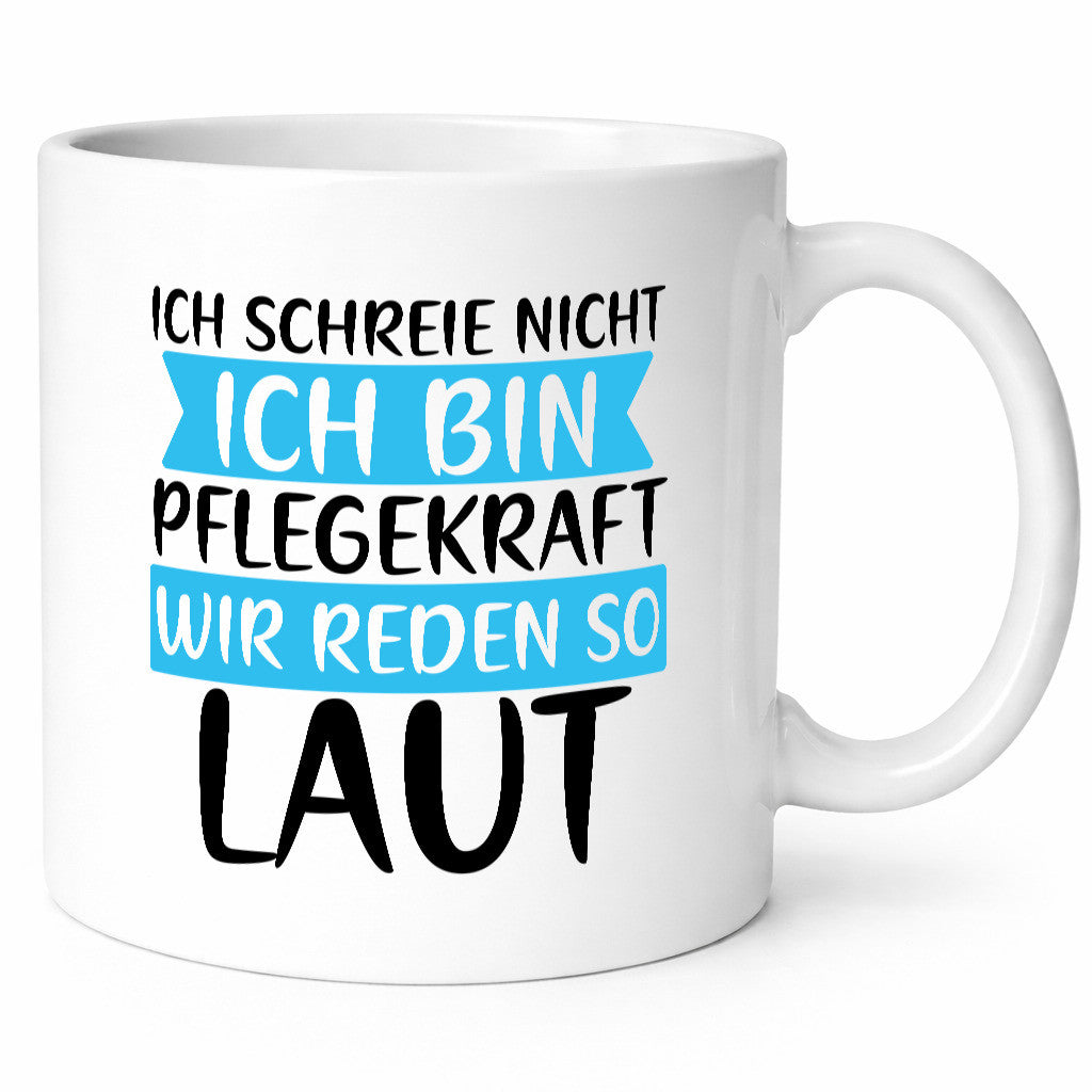 Ich schreie nicht | Pflegekraft Pflegerin Altenpfleger lustig Humor
