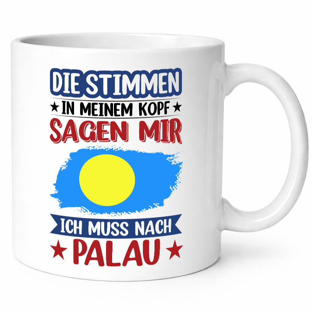 Palau | Urlaub Stimmen in meinem Kopf Traumland v2 lustig Humor Geschenkidee