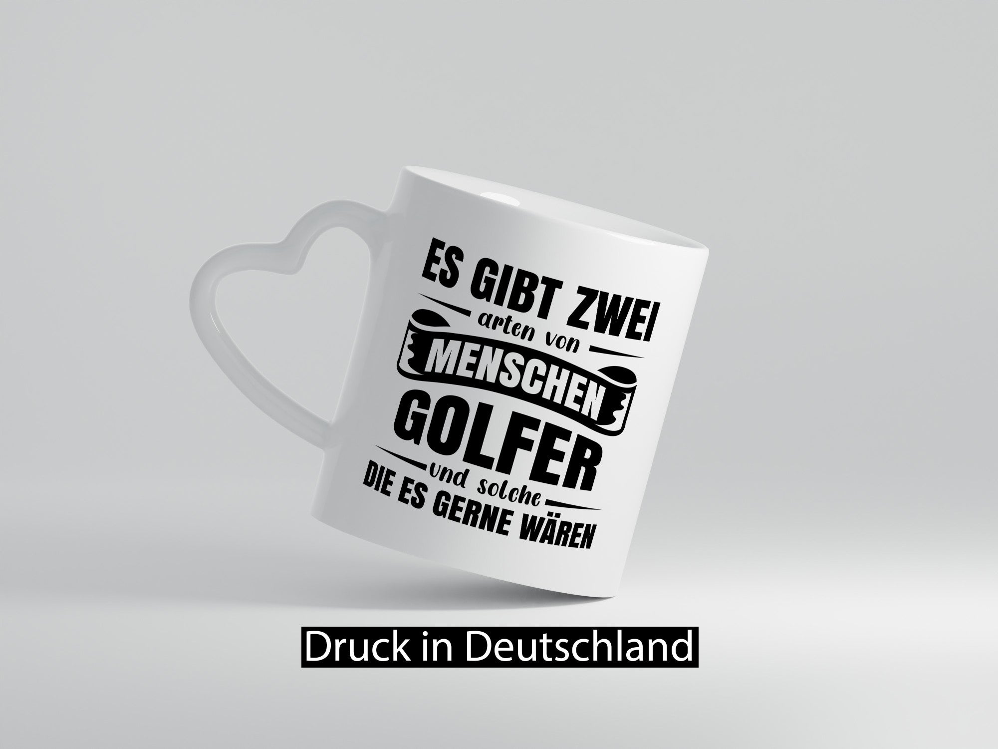Es gibt 2 Arten von Menschen | Golfer Golfsport Geschenkidee Humor Tasse