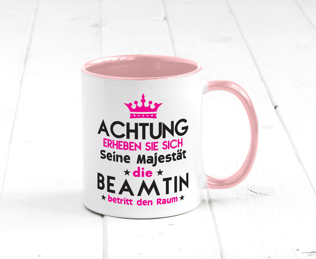 Seine Majestät Beamtin | Verbeamtung öffentlicher Dienst Geschenkidee Humor Tasse