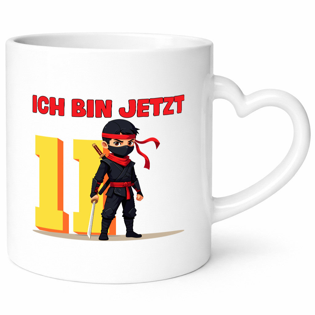 11. Geburtstag | 11 Jahre Ninja Kinder Geschenk Geschenkidee lustiger Spruch