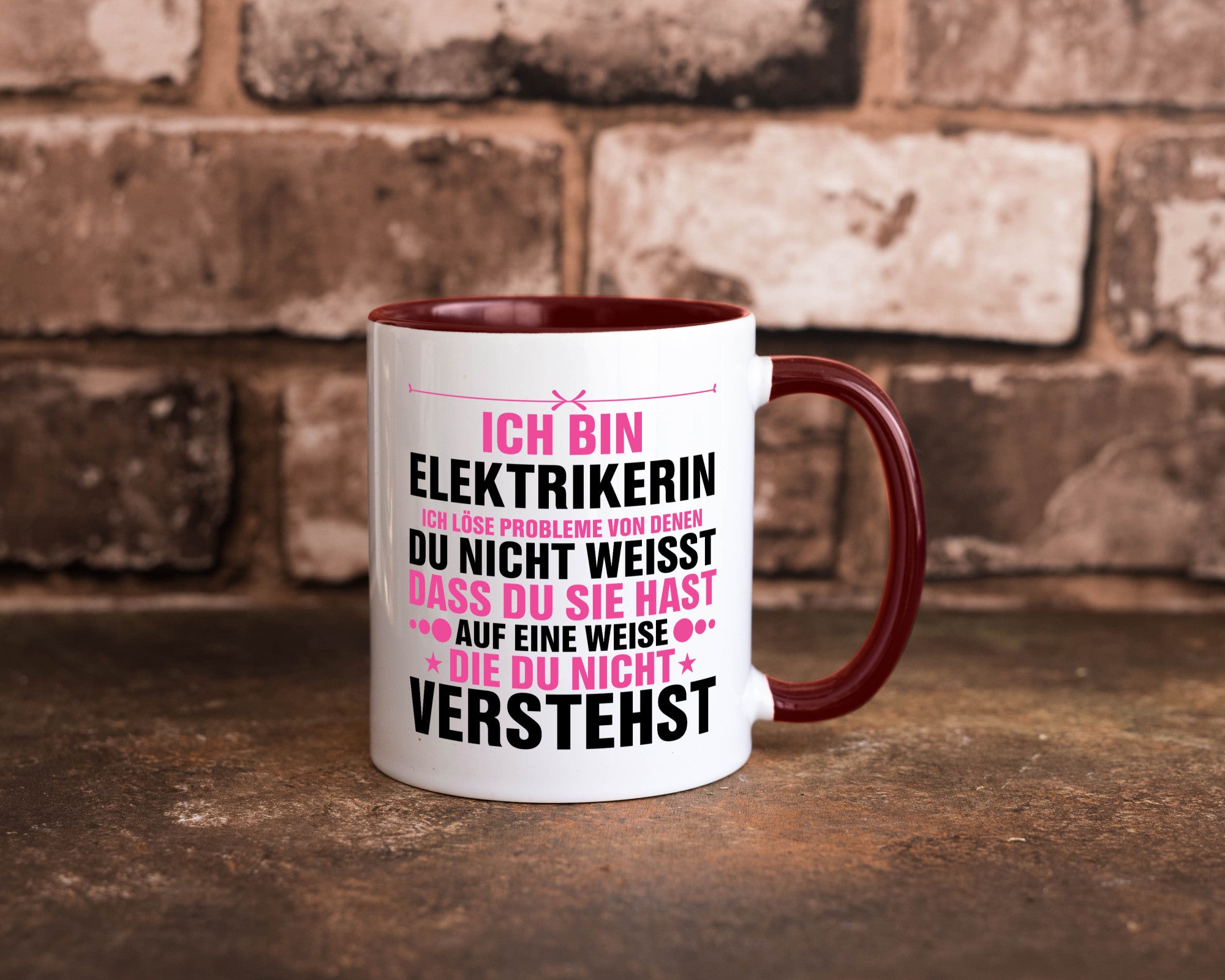 Löse Probleme: Elektrikerin | Elektronikerin Elektrik v2 Geschenkidee Humor