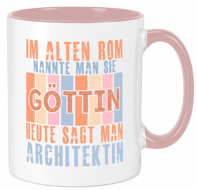 Heute sagt man: Architektin | Architektur Büro lustiger Spruch Geschenk Arbeit Tasse