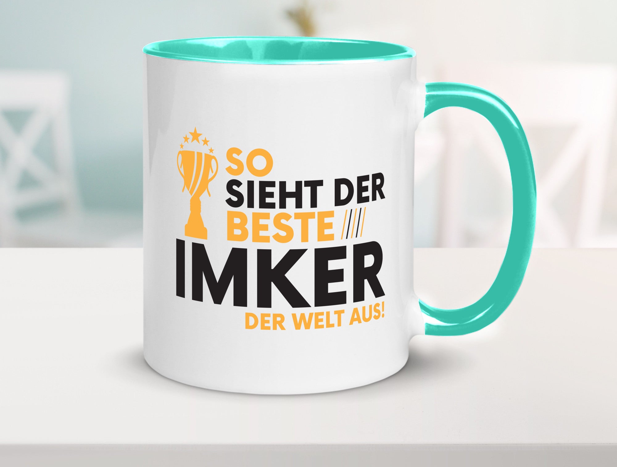 Der Weltbeste Imker | Imkerei lustiger Spruch Geschenk Humor Geschenkidee Tasse