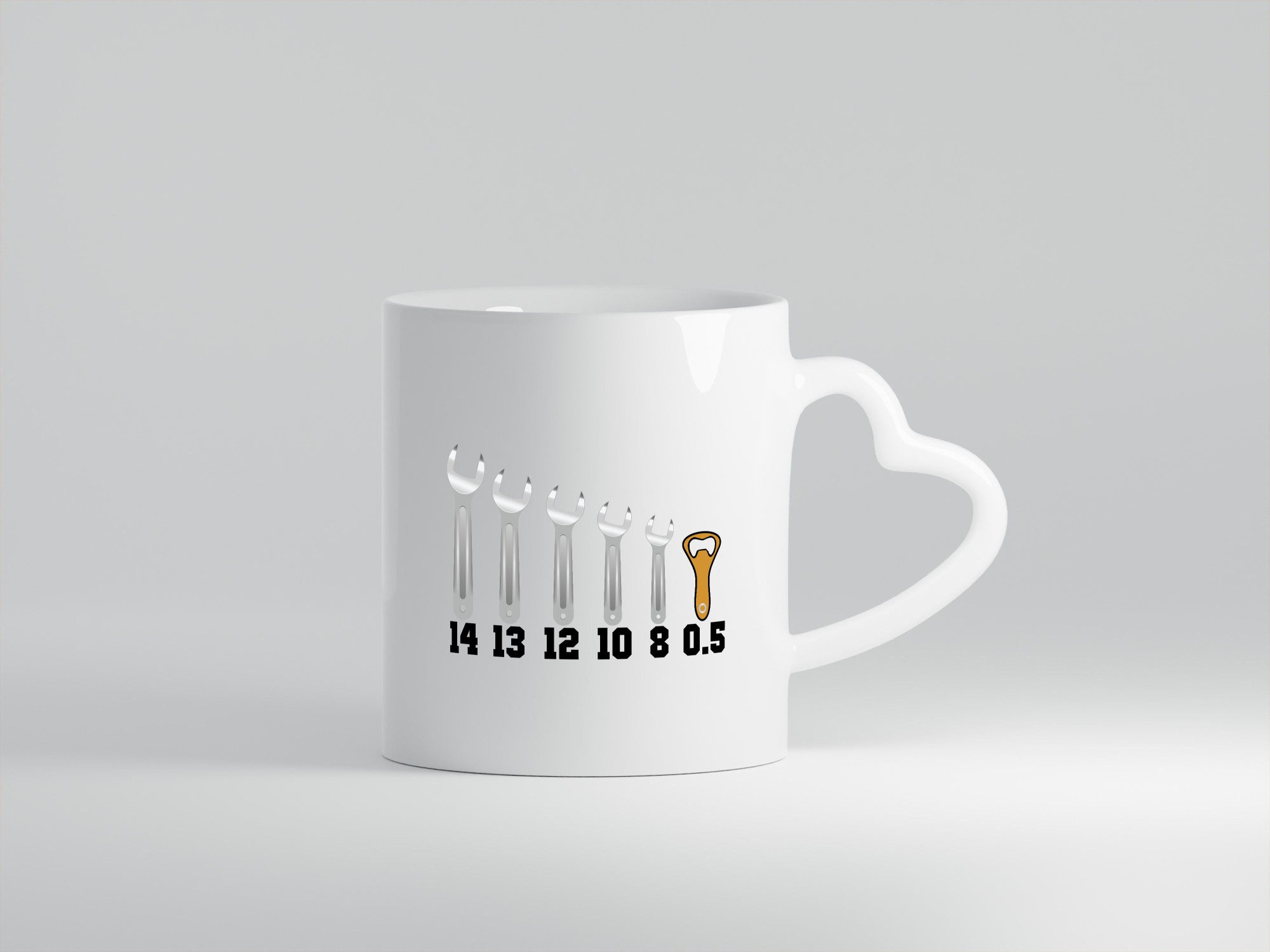 Bierliebhaber | Biertrinker Werkzeug Bieröffner Geschenkidee Humor Tasse