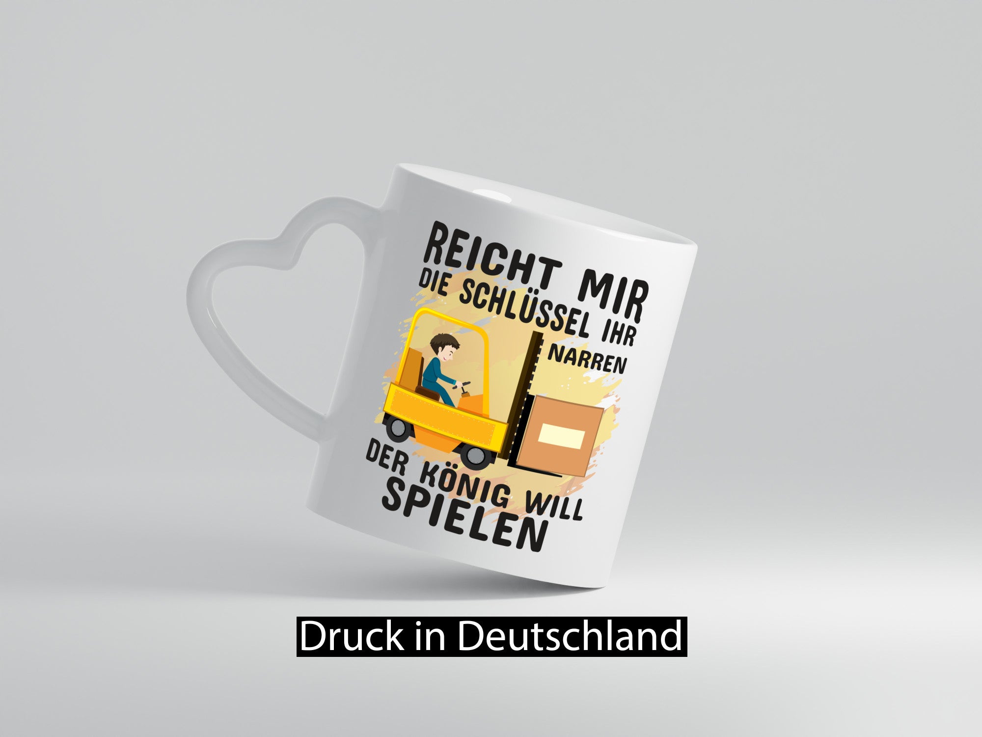 Gabelstapler Tasse | Lagerarbeiter Humor Beruf Arbeit Kollegen Büro Geschenkidee