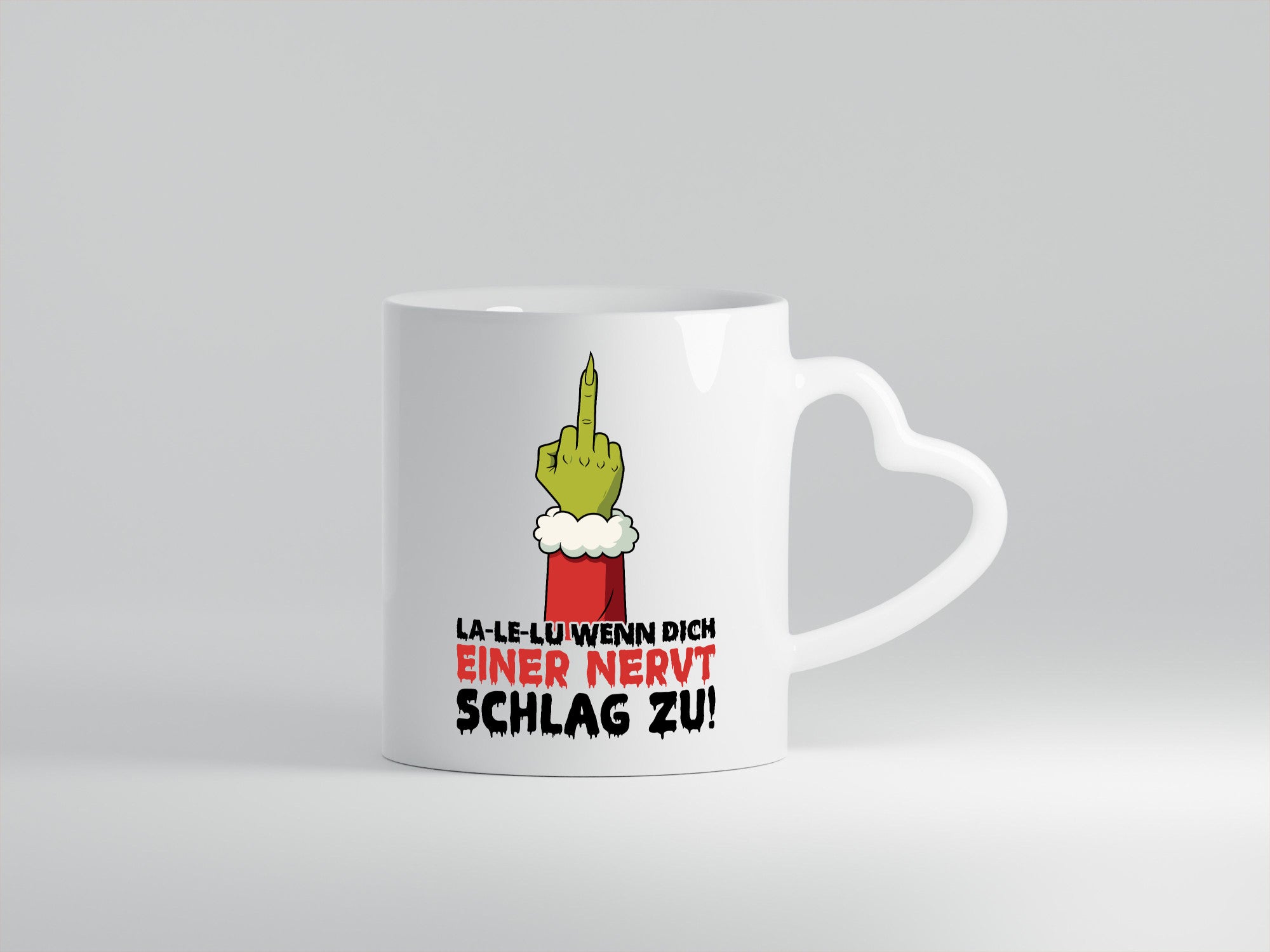La Le Lu | Weihnachten Weihnachtsmuffel Lichter vl6 Humor Geschenkidee Tasse