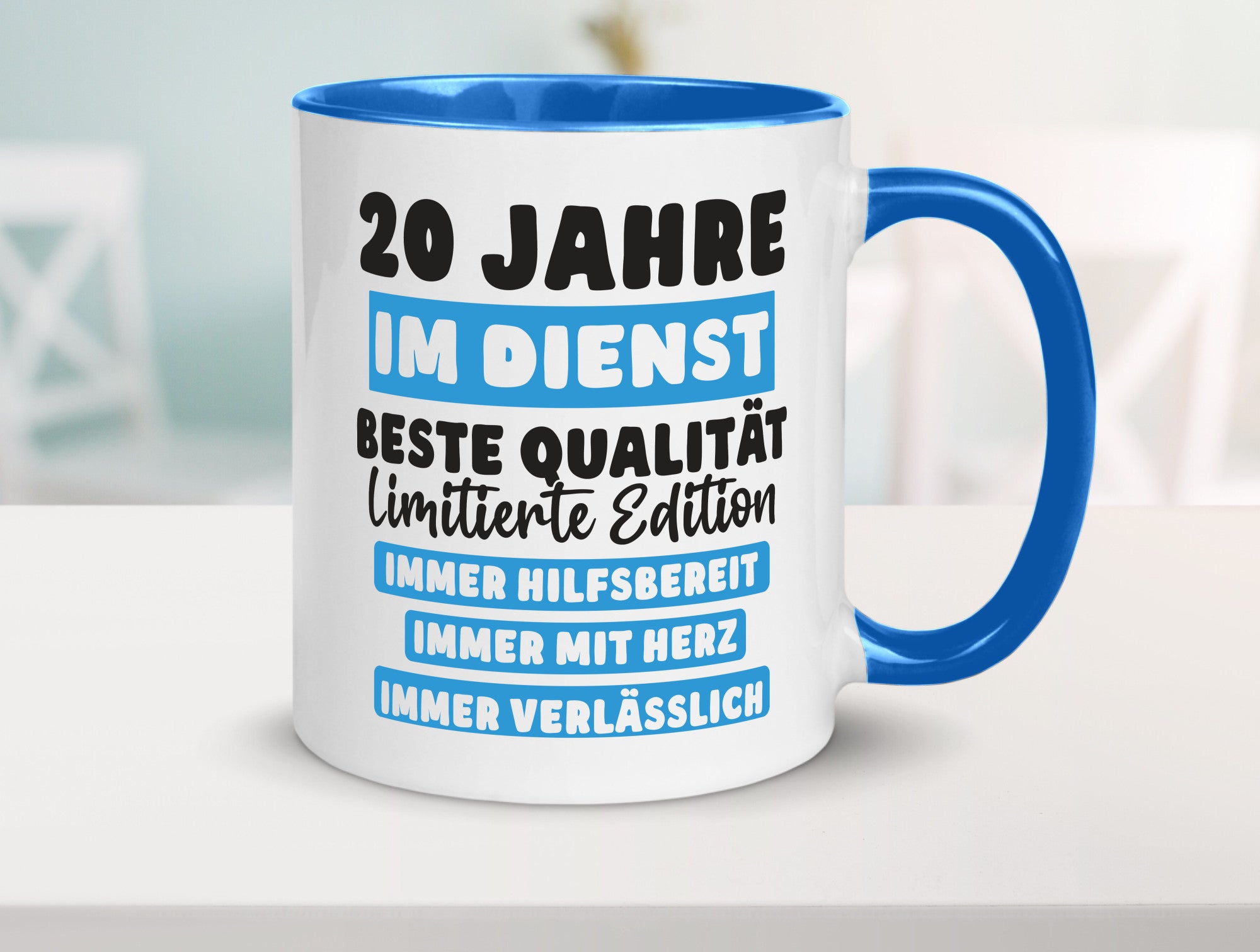 20 Jahre im Dienst | Jubiläum Arbeit v6 Geschenk Kollegen Büro lustiger Spruch