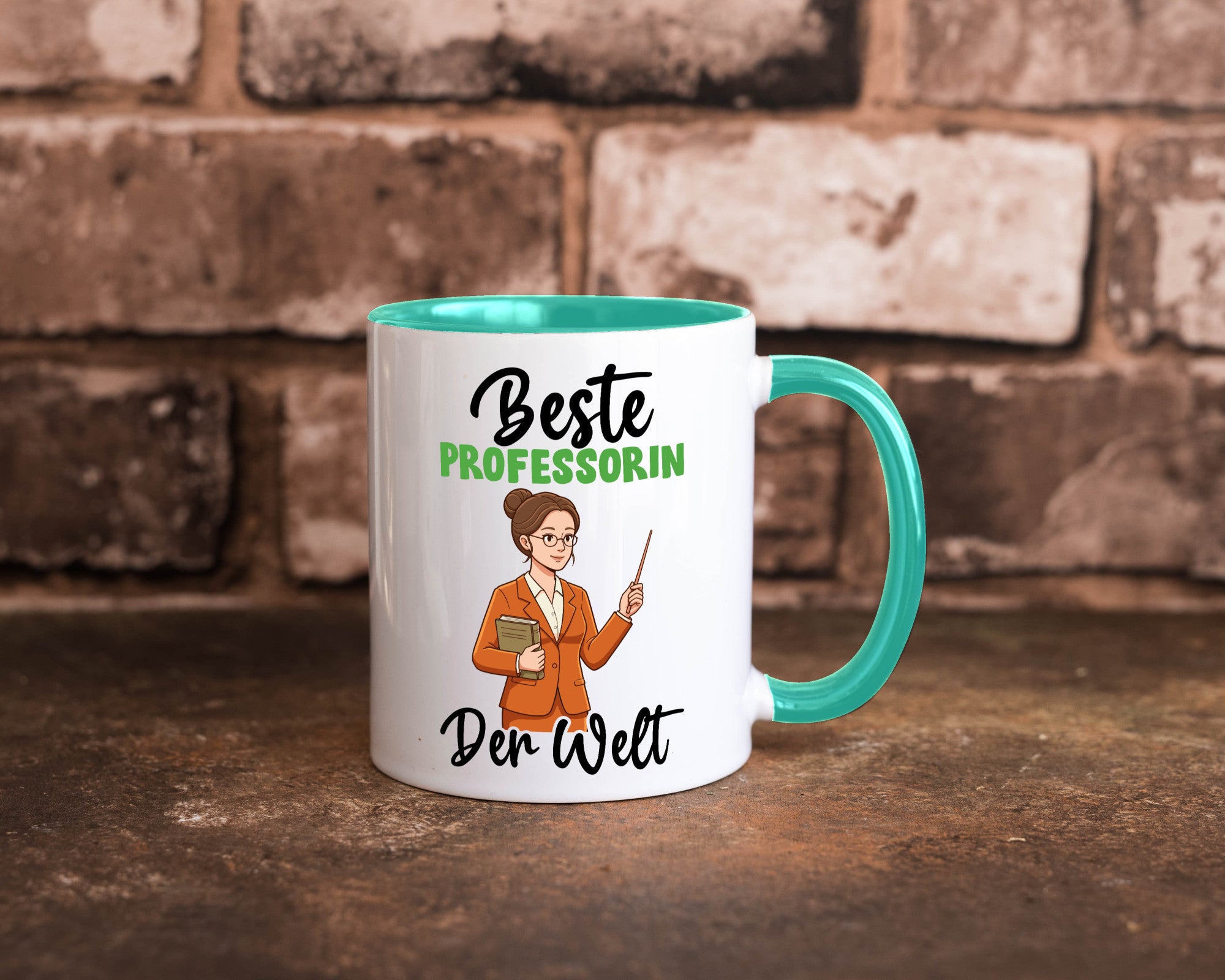 Beste Professorin | Uni Universität v2 Humor Geschenkidee Tasse