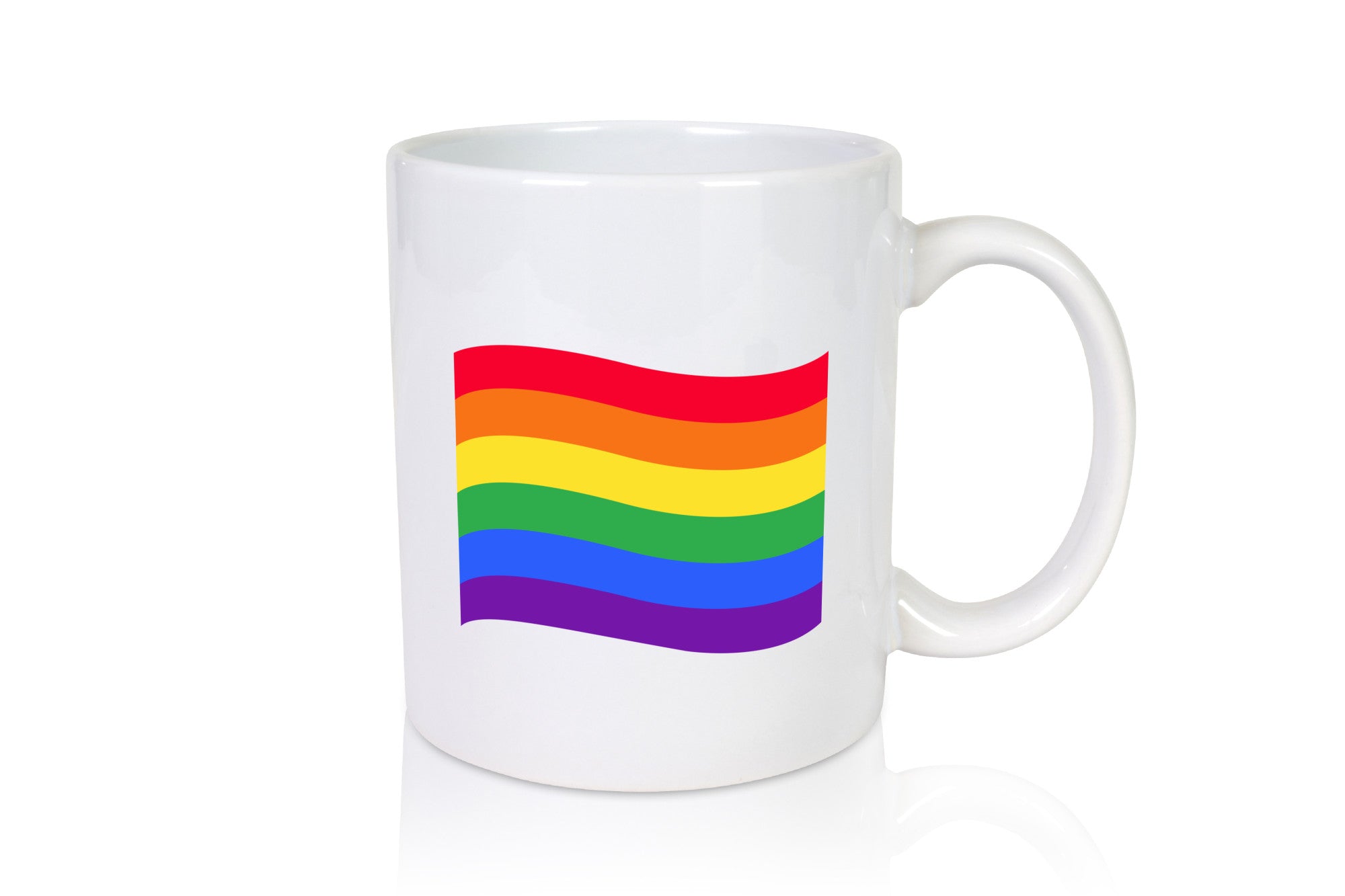 LGBTQ+ Tasse | bunter Regenbogen bunte Flagge LGBT Humor Geschenkidee