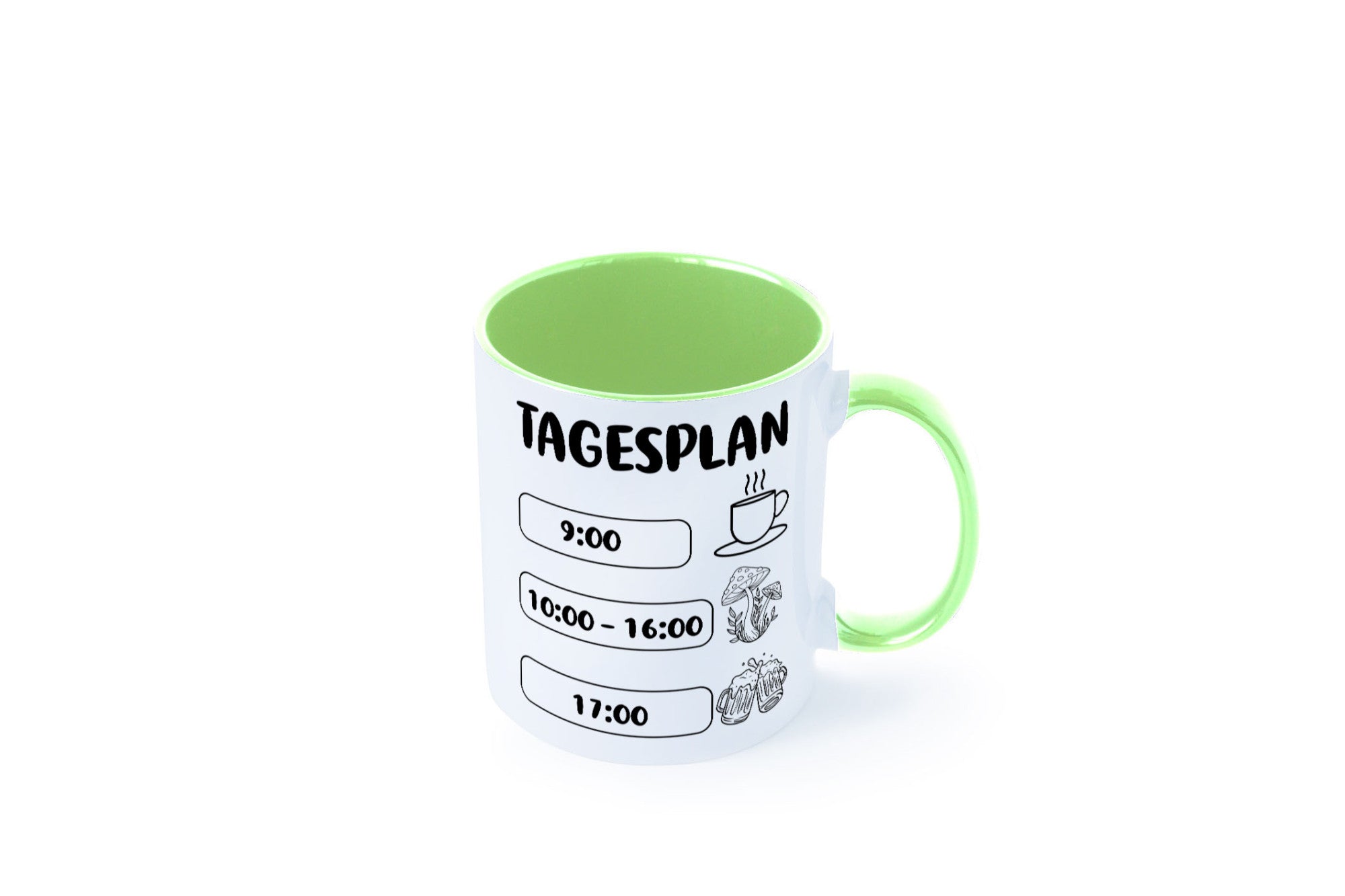Tagesplan Pilzsammler | Pilze Wald v2 Geschenk Humor Geschenkidee lustiger