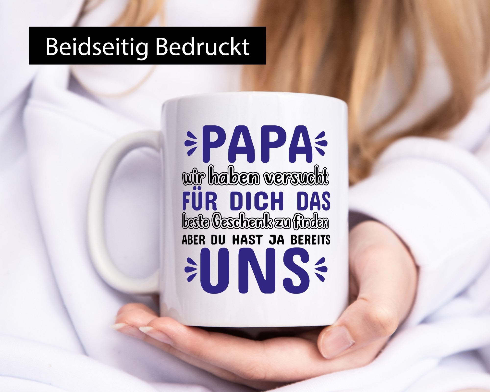 Papa Tasse | Spruch Vater Kinder Humor Vatertag Geschenk Familie Geschenkidee