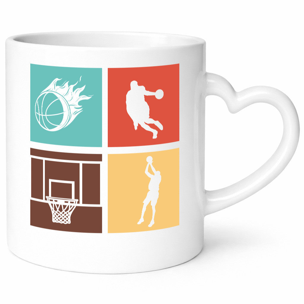 Basketball | Sportfan Slam Dunk Teamplayer NBA Humor Geschenkidee Tasse