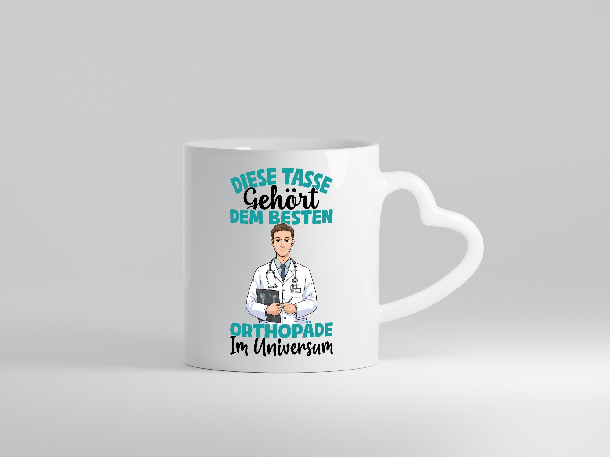 Im Universum: Orthopäde | Orthopädie Humor Geschenkidee Tasse