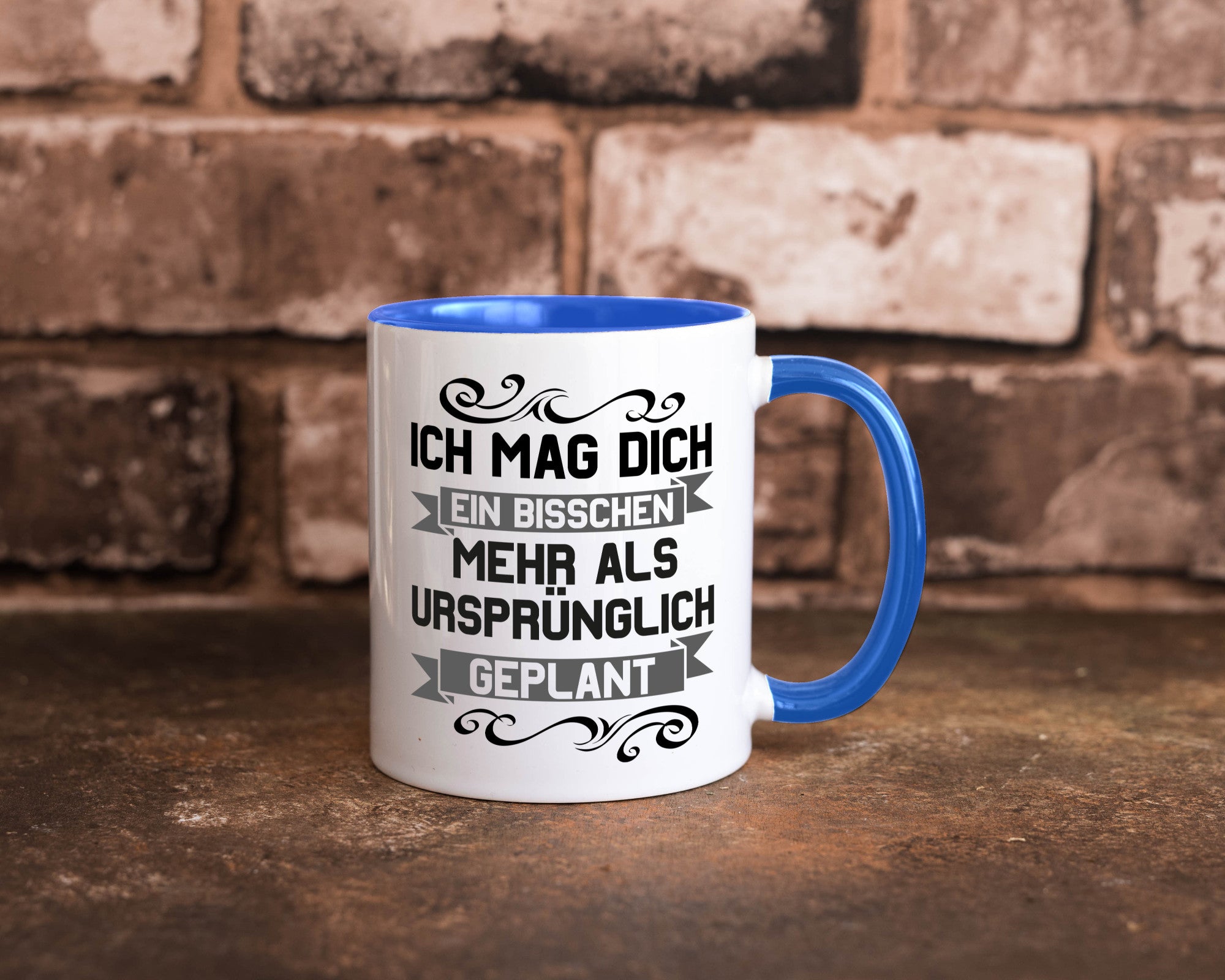 Ich mag dich mehr als geplant | Best Freinds Freundschaft Geschenkidee Humor