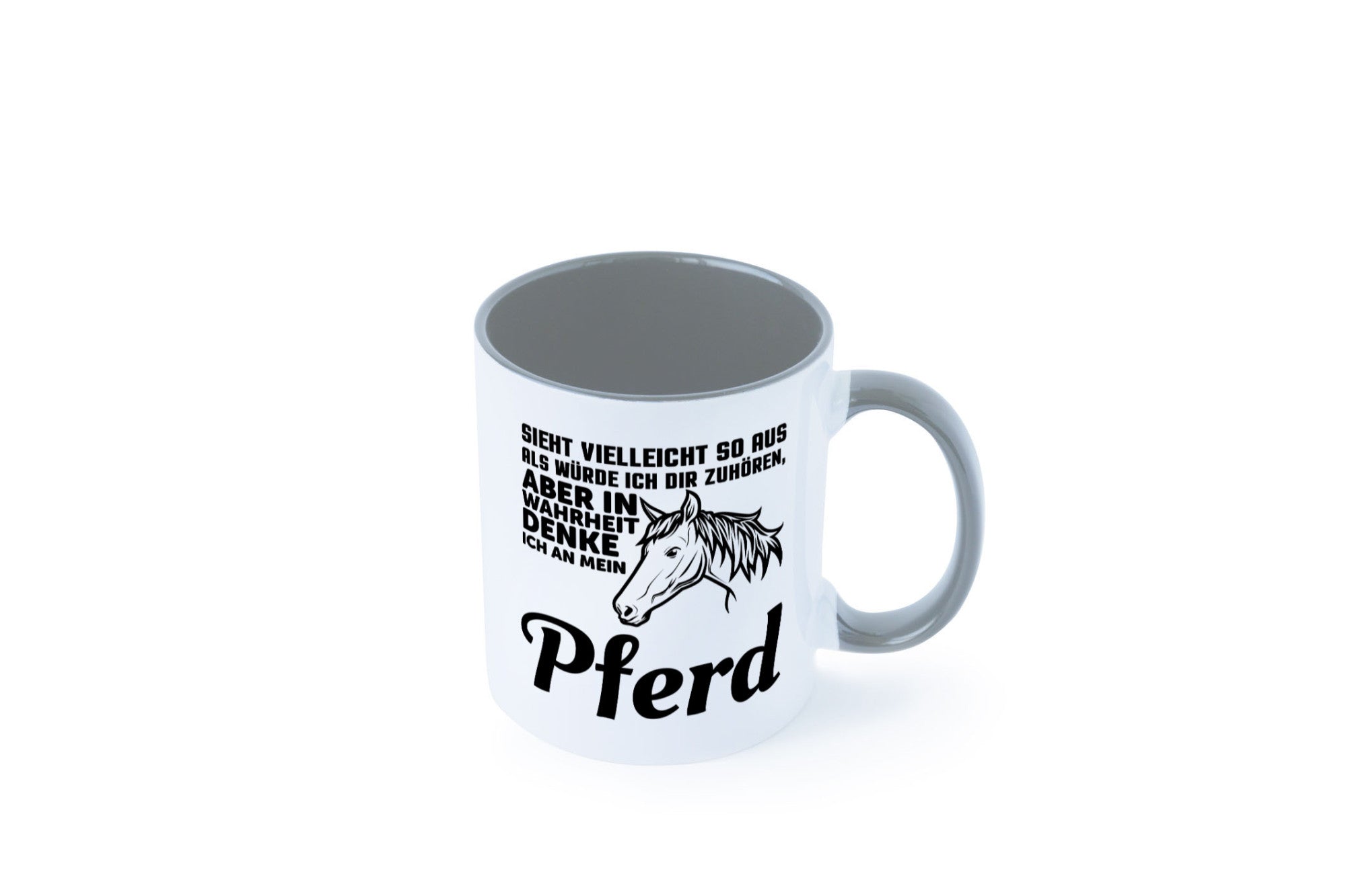Pferde Spruch | Reiterin Tasse Pferdesport Reiten Humor Geschenkidee