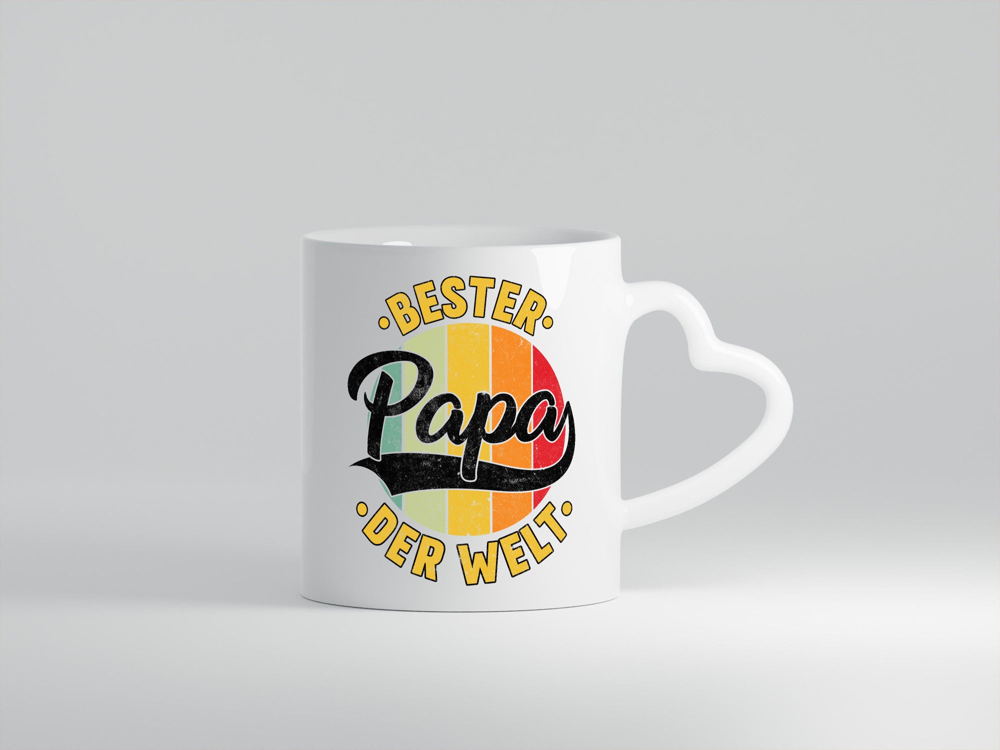 Bester Papa der Welt | Vatertag Vintage Geschenkidee Familie Humor Tasse