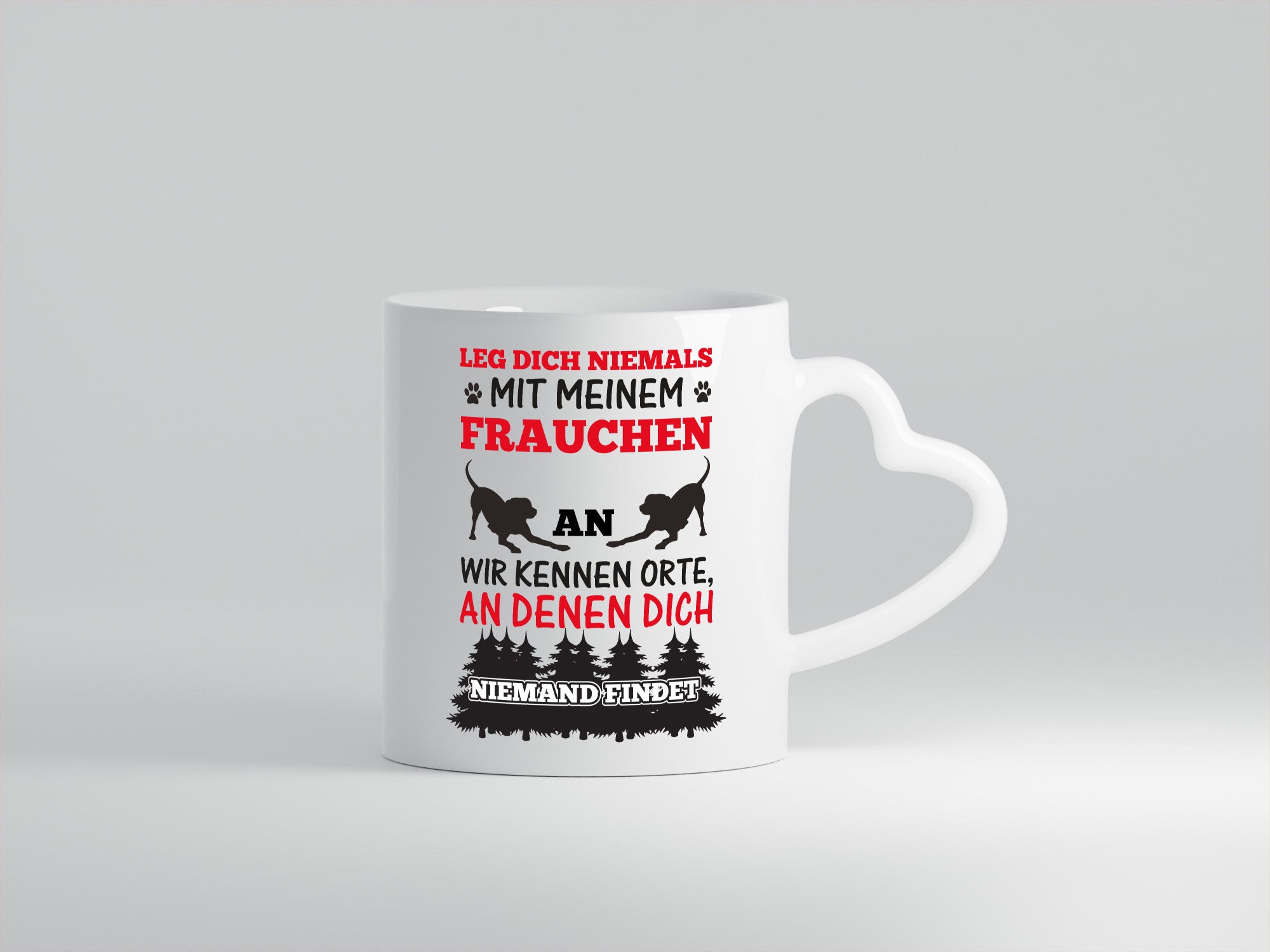 Mein Frauchen | Frauen Tasse Hundebesitzerin Spruch lustiger Geschenk