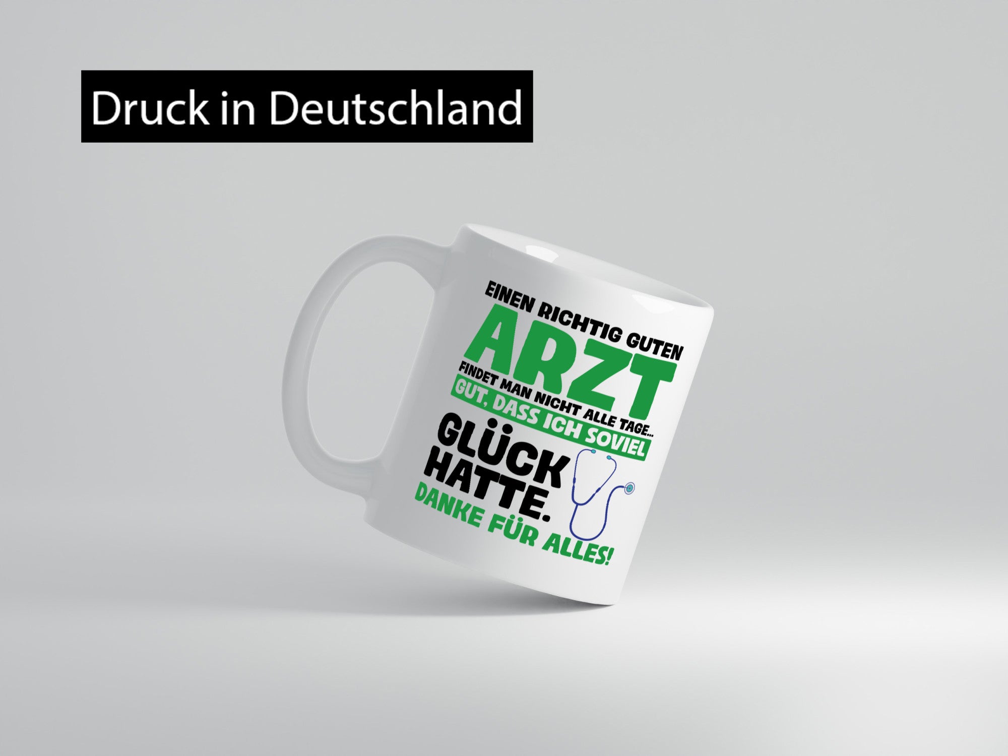 Richtig guter Arzt | Dankeschön Tasse Ärzte Spruch vl10 Geschenk Humor