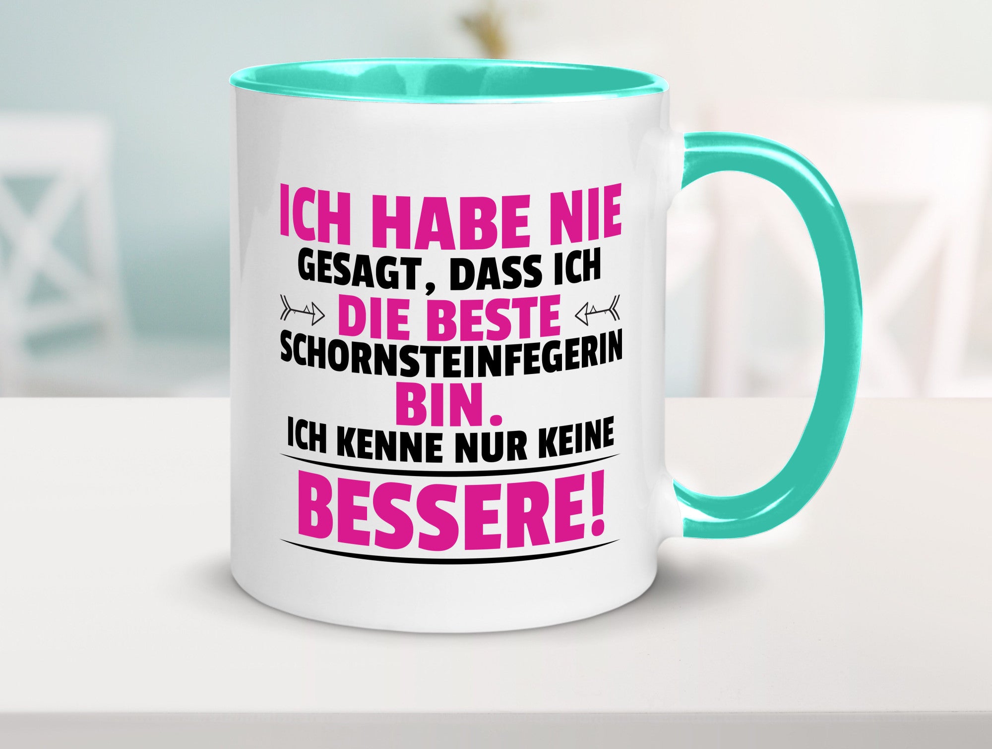 Die Beste Schornsteinfegerin | Kaminkehrer Handwerk lustig Humor Geschenkidee